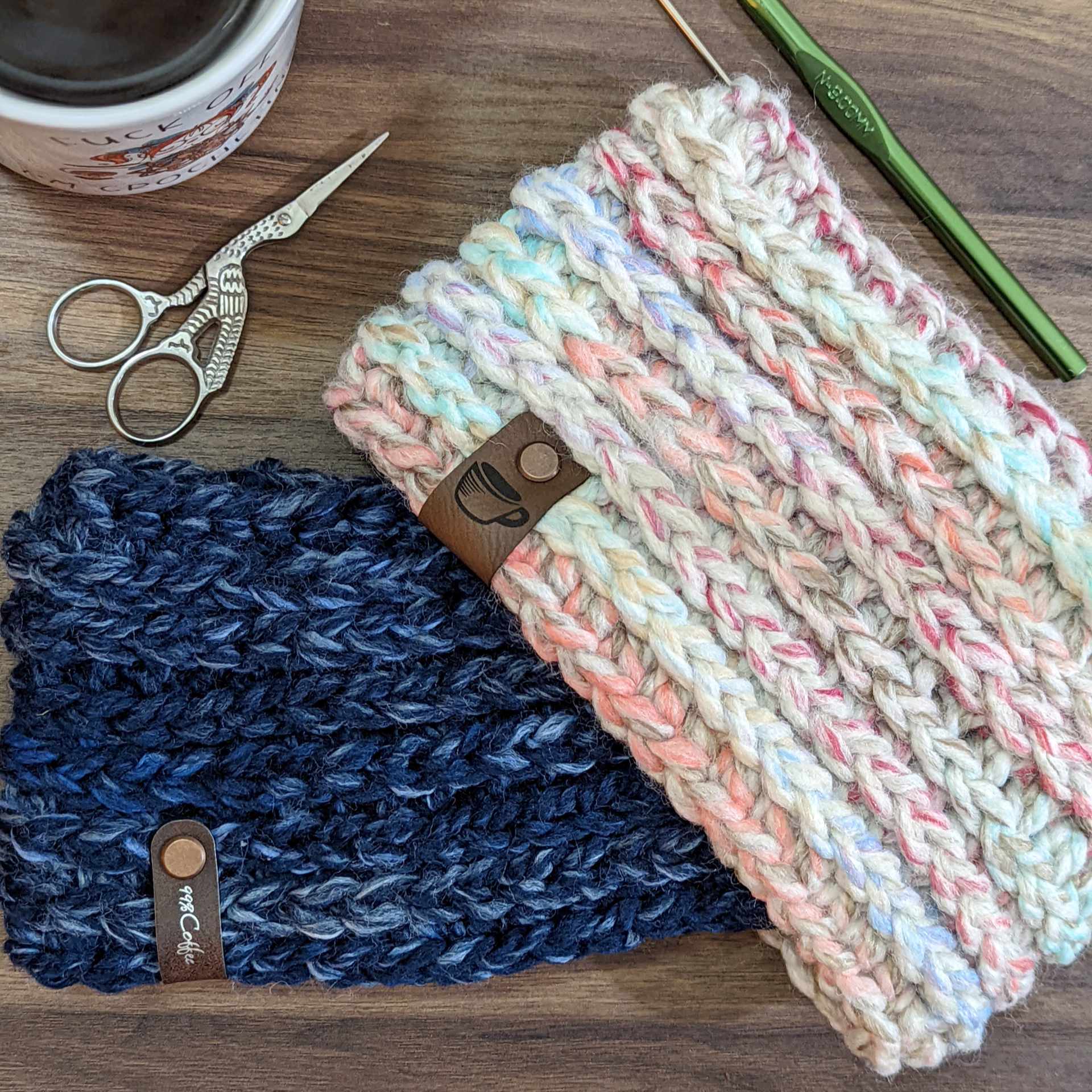 Faux Rib Winter Headband - A Free, Quick Pattern - 99% Coffee