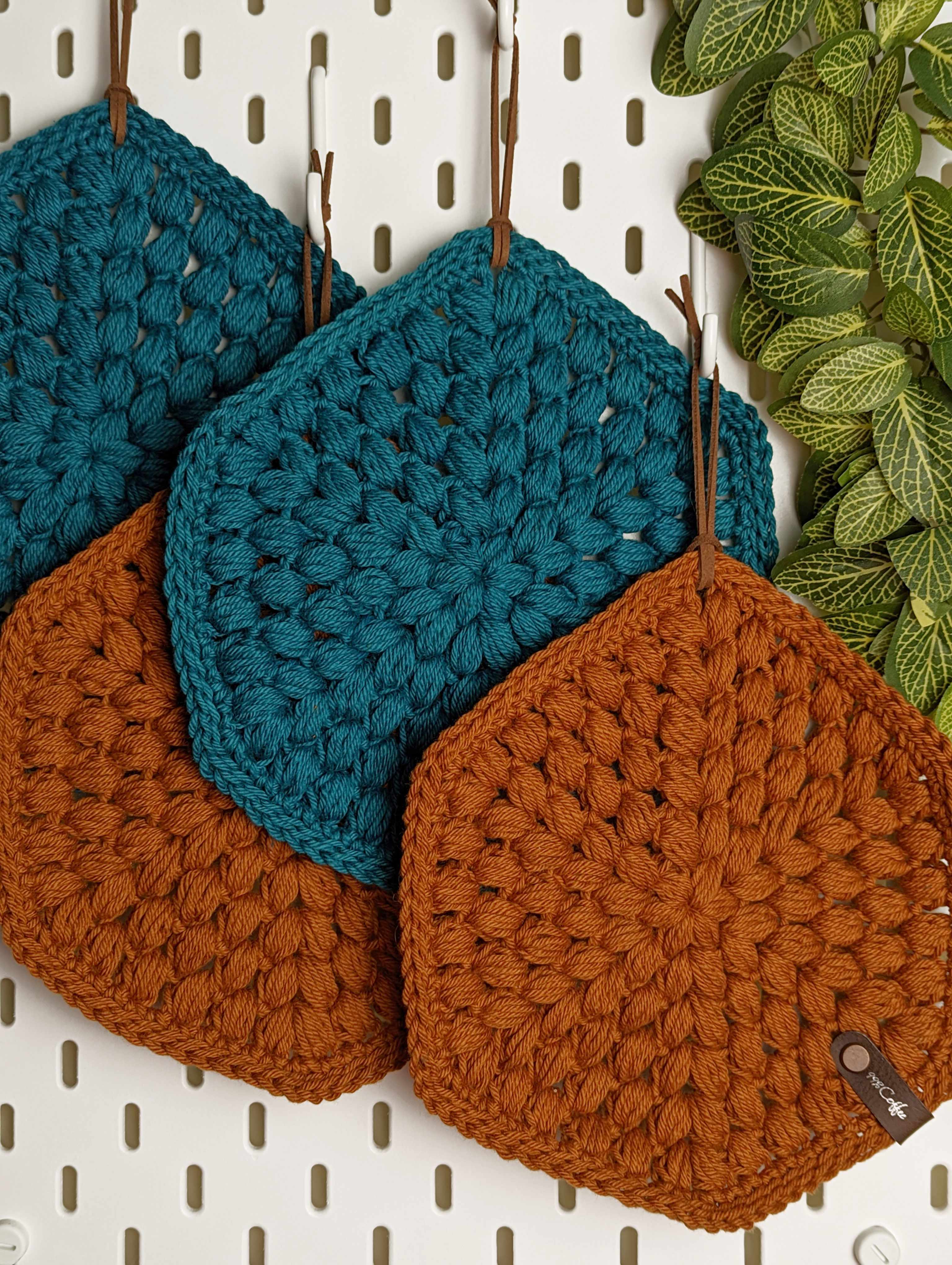 Fancy Puff Trivets - Free Pattern - 99% Coffee