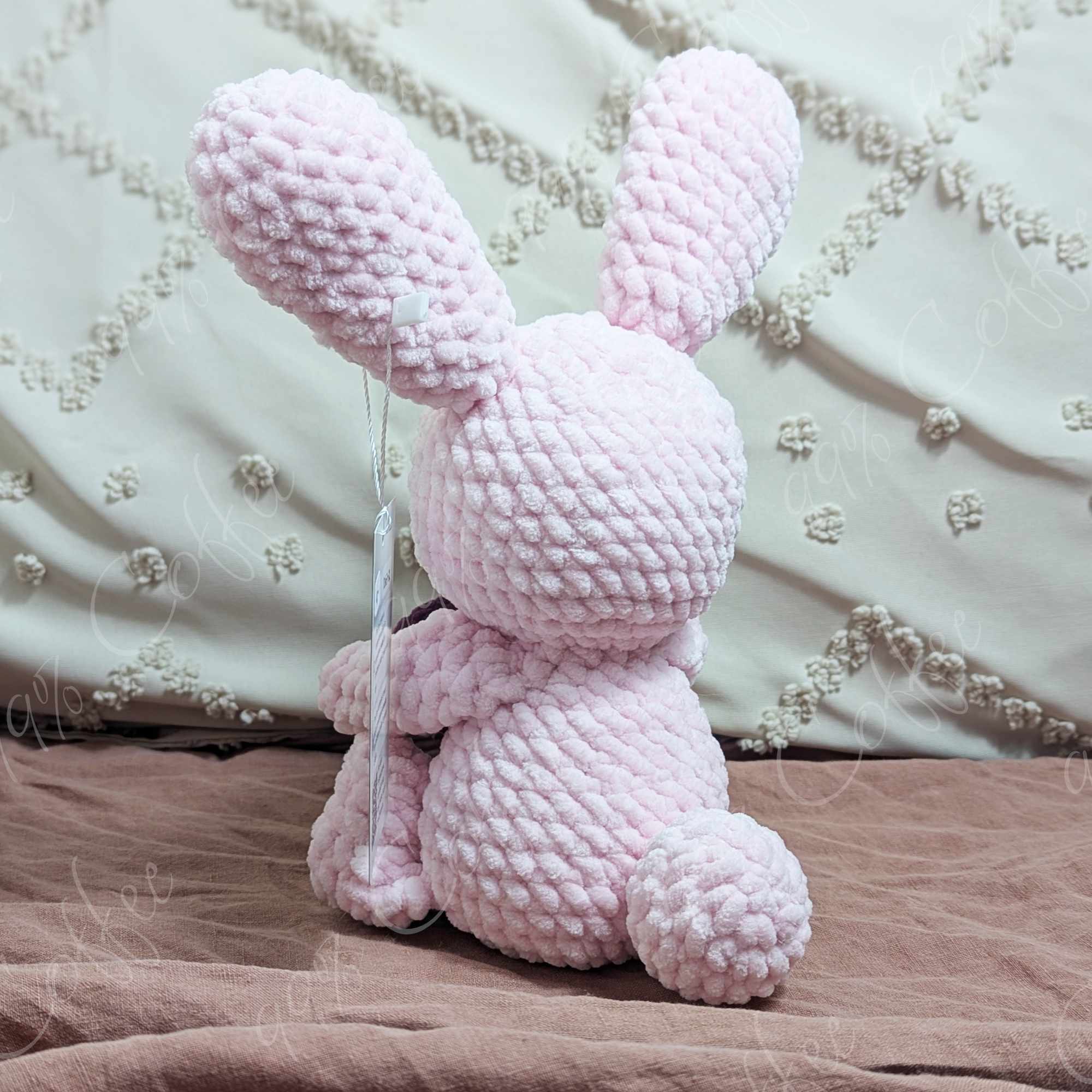 Bunny & Heart Stuffed Animal - 99% Coffee