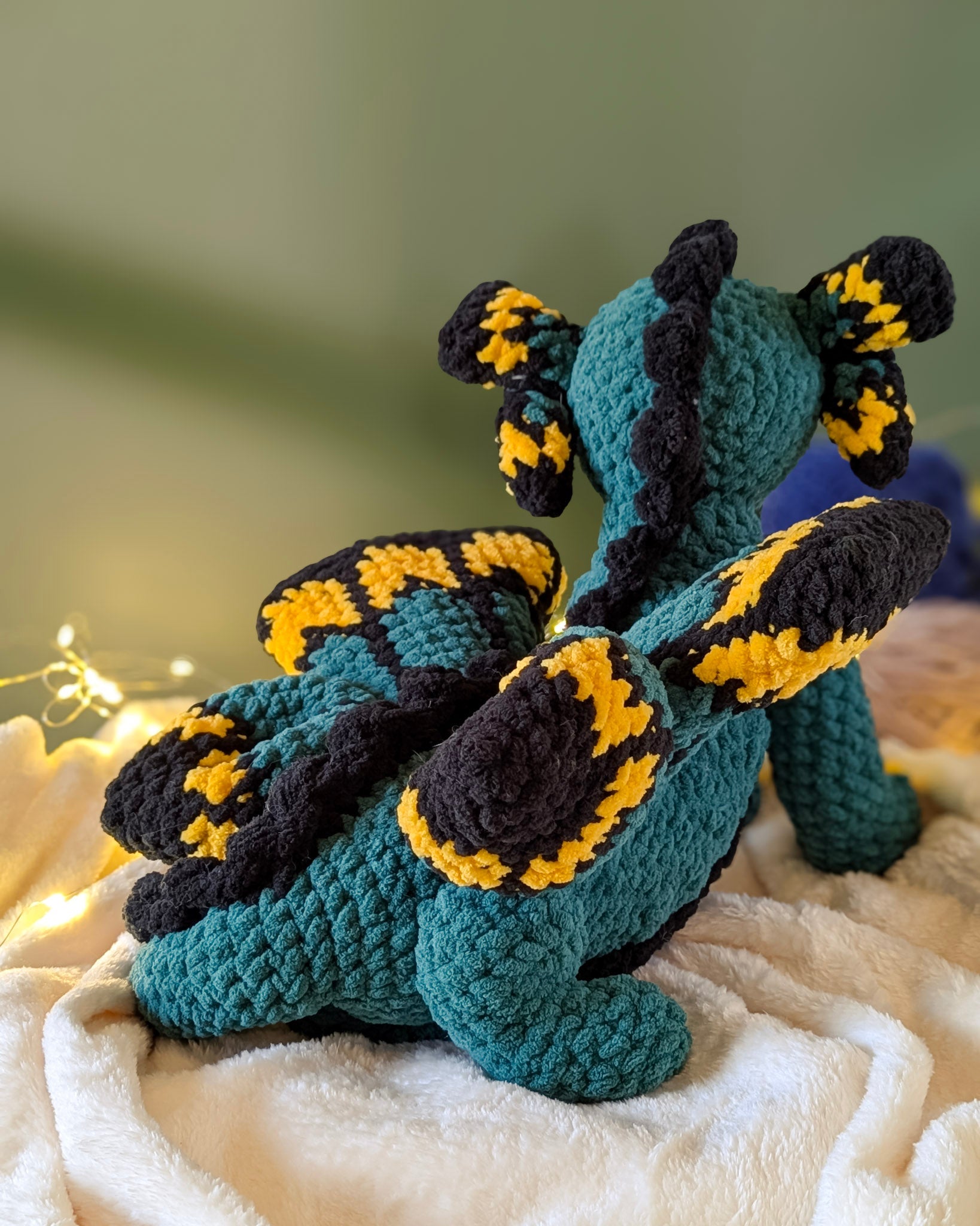 Butterfly Dragon Plushie - 99% Coffee
