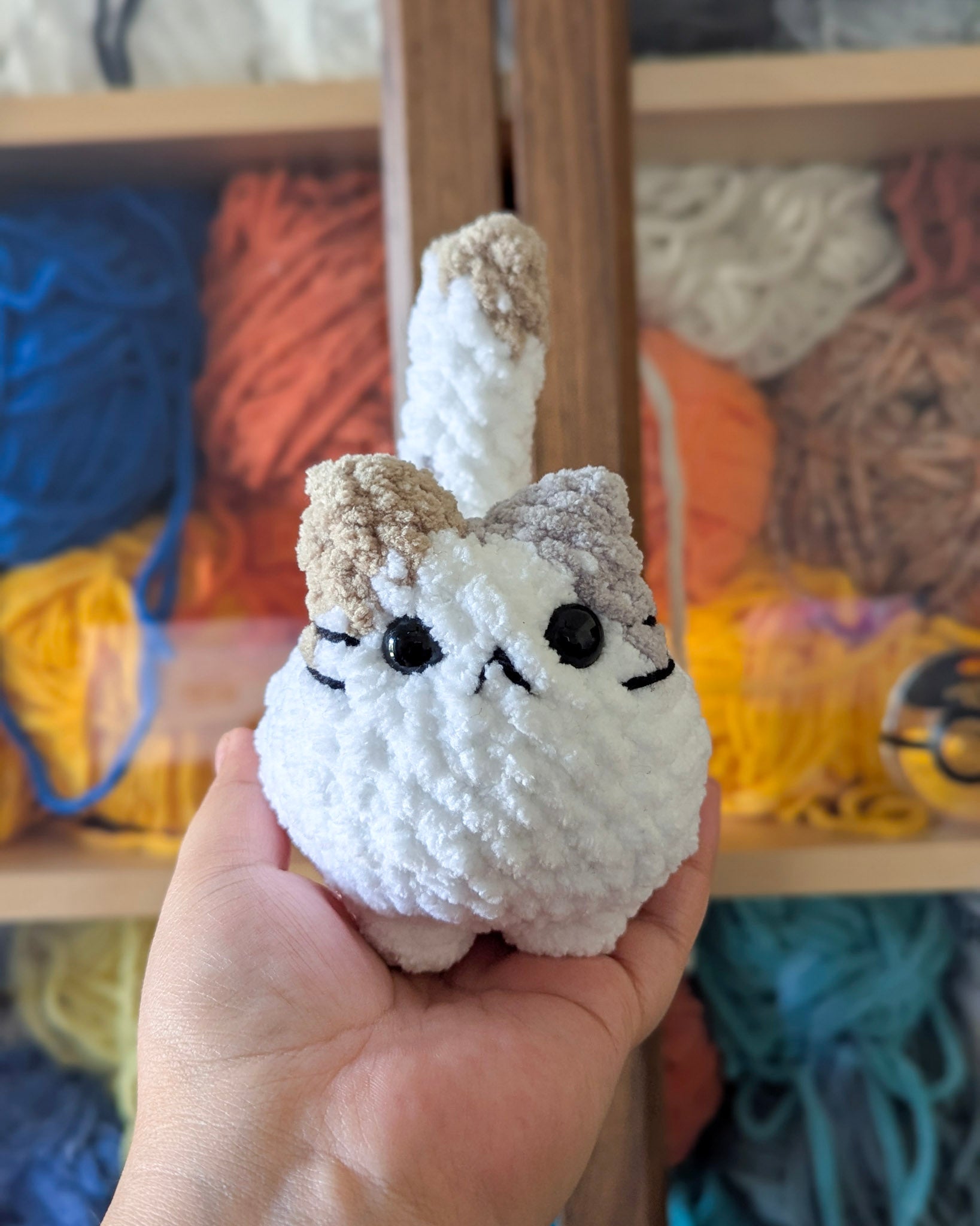 Calico Loaf Cat Plushie - 99% Coffee