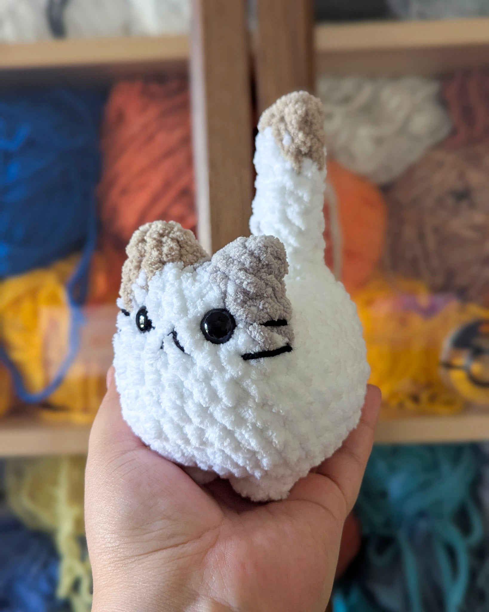 Calico Loaf Cat Plushie - 99% Coffee