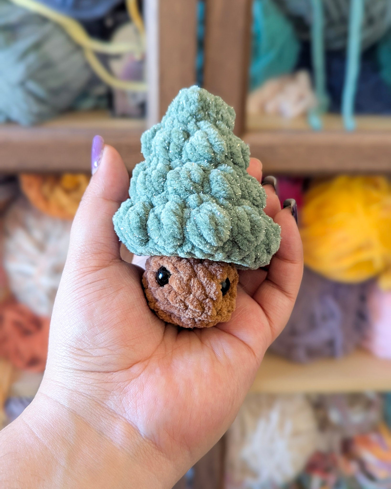 Christmas Tree Fidget Pop Plushie - 99% Coffee