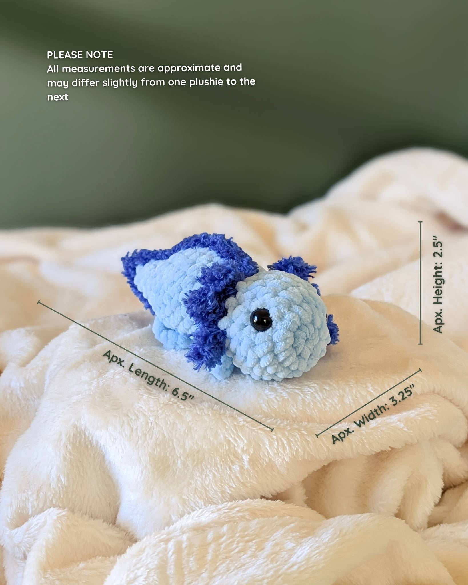 Chubby Axolotl Plushie - 99% Coffee