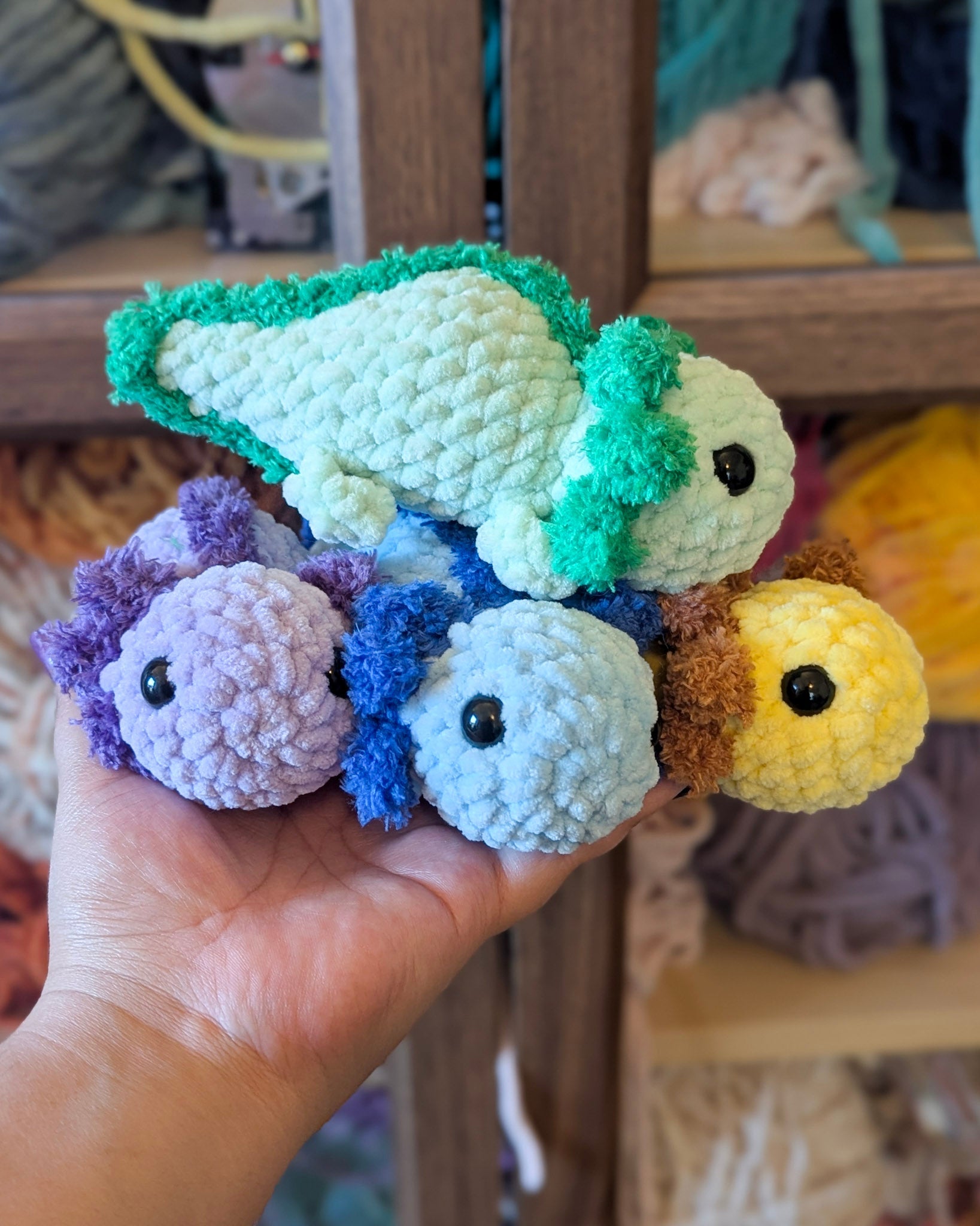 Chubby Axolotl Plushie - 99% Coffee