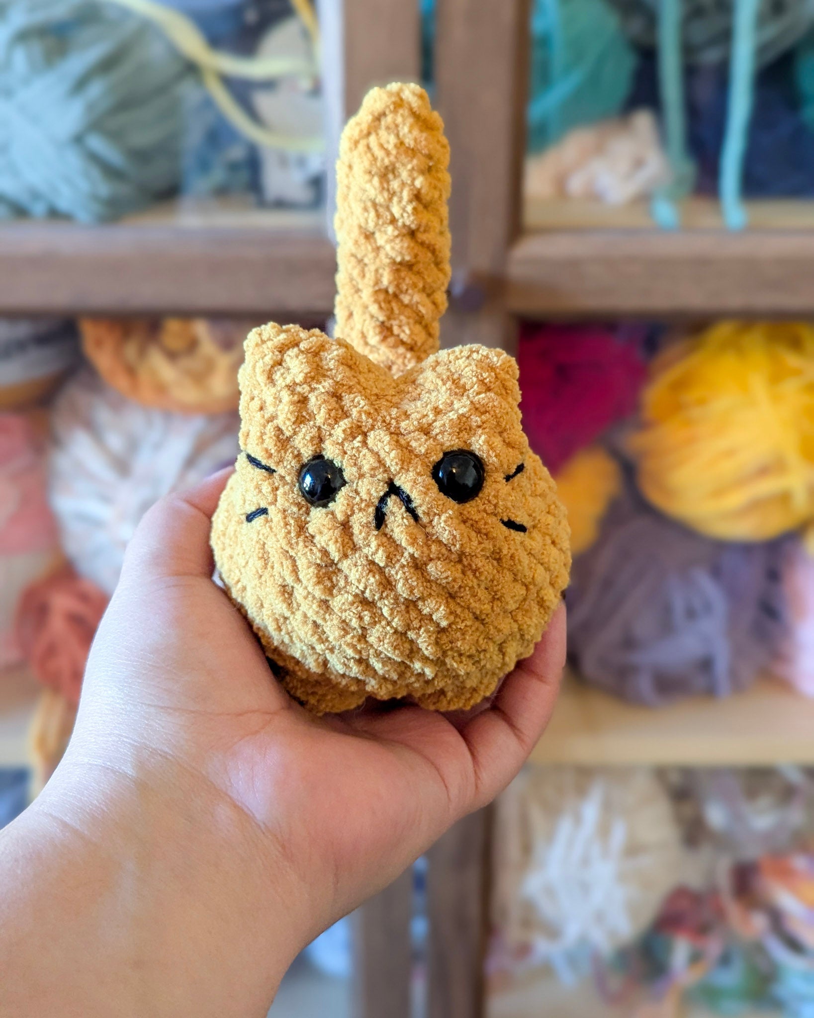 Chubby Loaf Cat Plushie - 99% Coffee