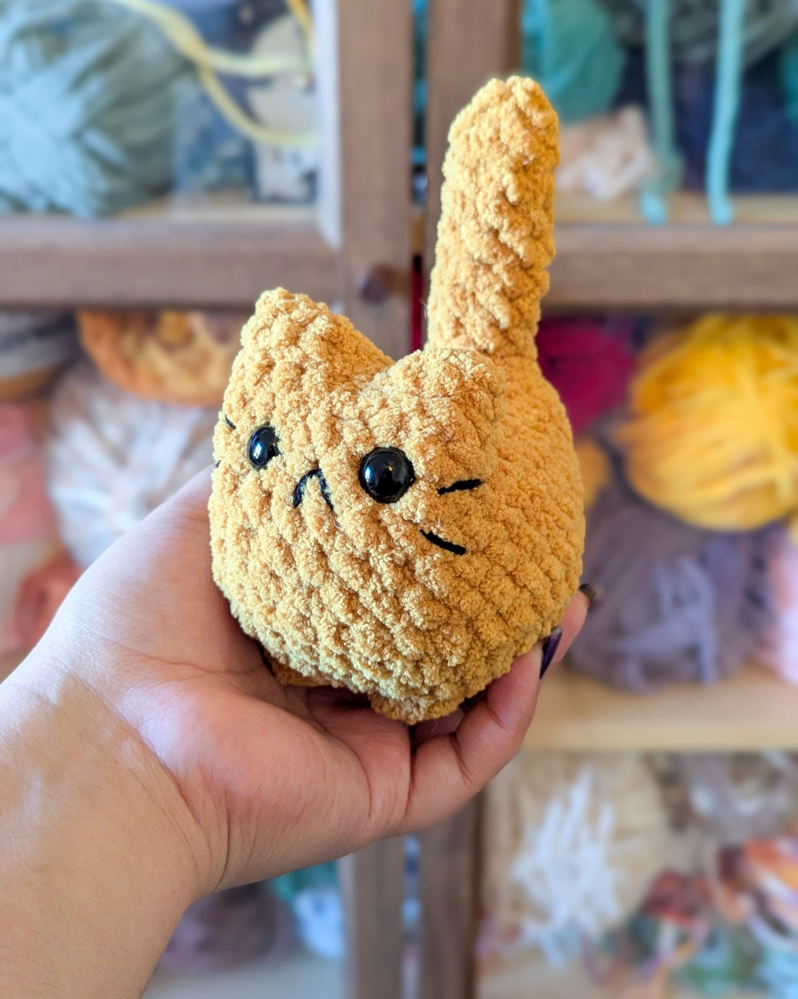 Chubby Loaf Cat Plushie - 99% Coffee