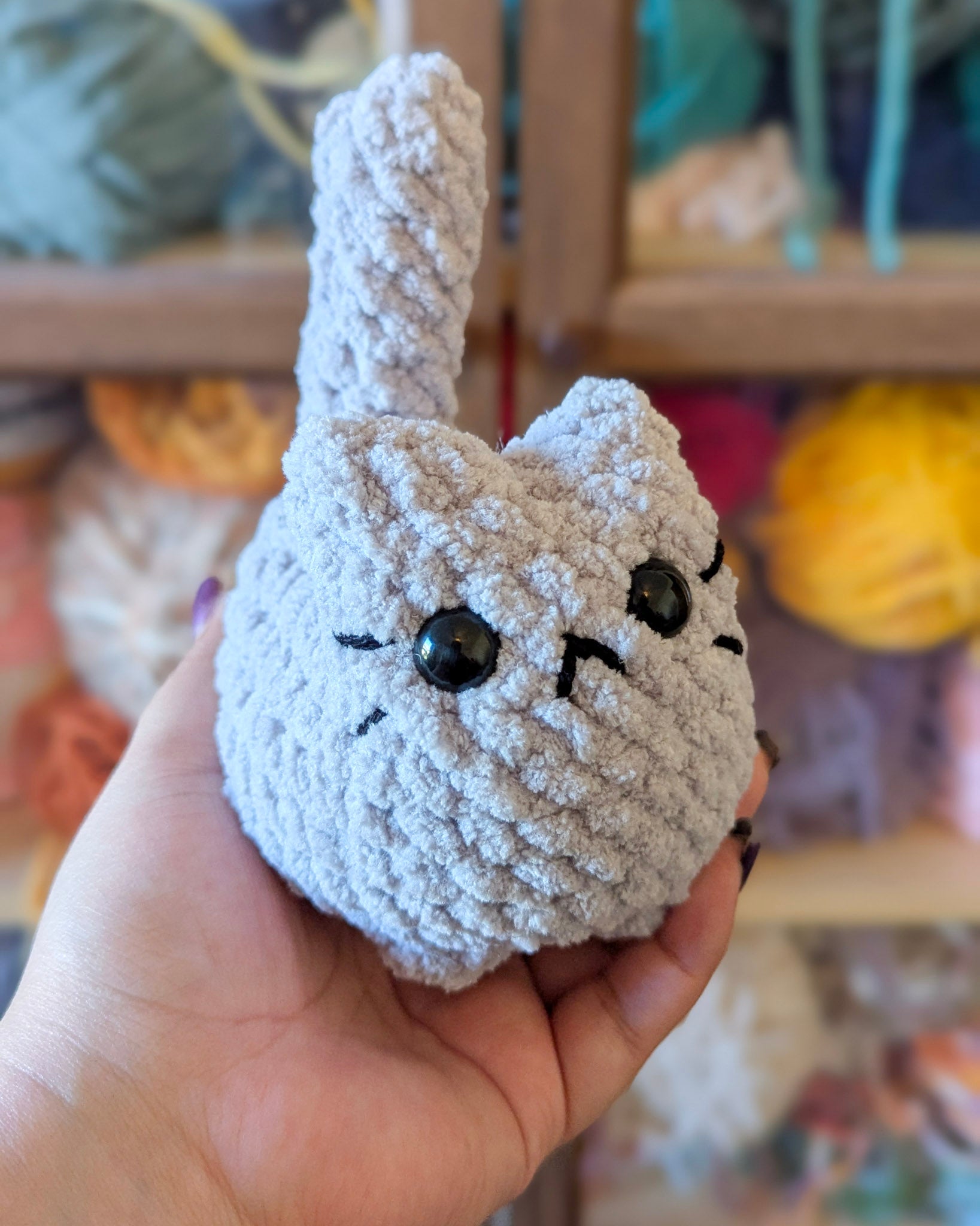 Chubby Loaf Cat Plushie - 99% Coffee