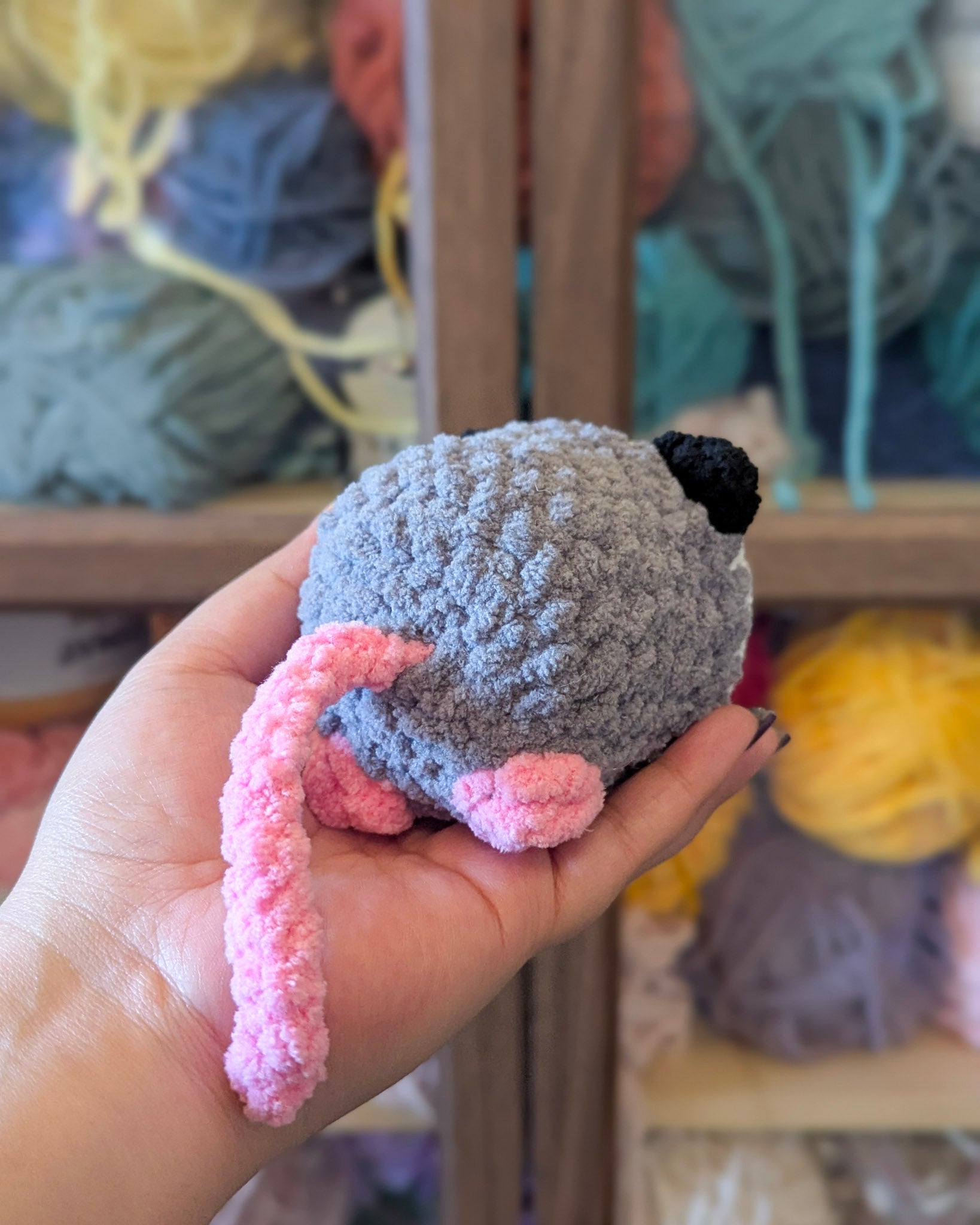 Chubby Opossum Plushie - 99% Coffee