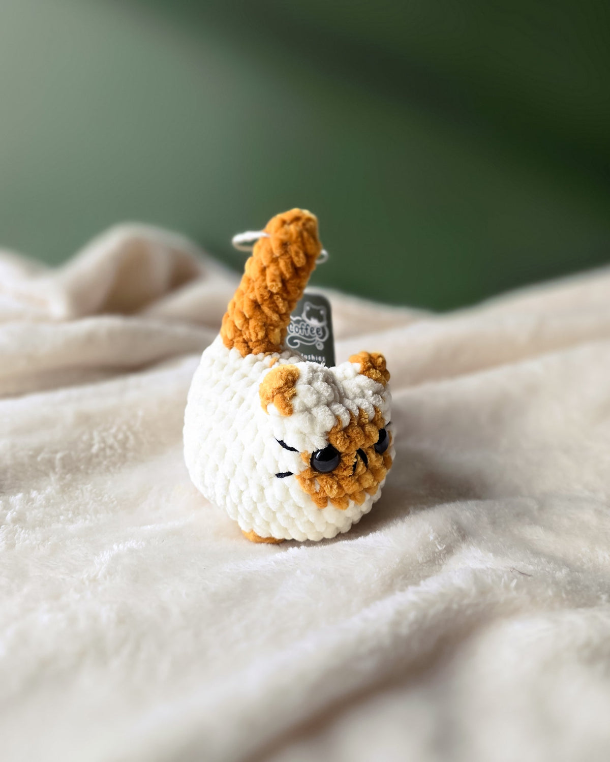 Chubby Siamese Loaf Cat Plushie - 99% Coffee #color_flame-point