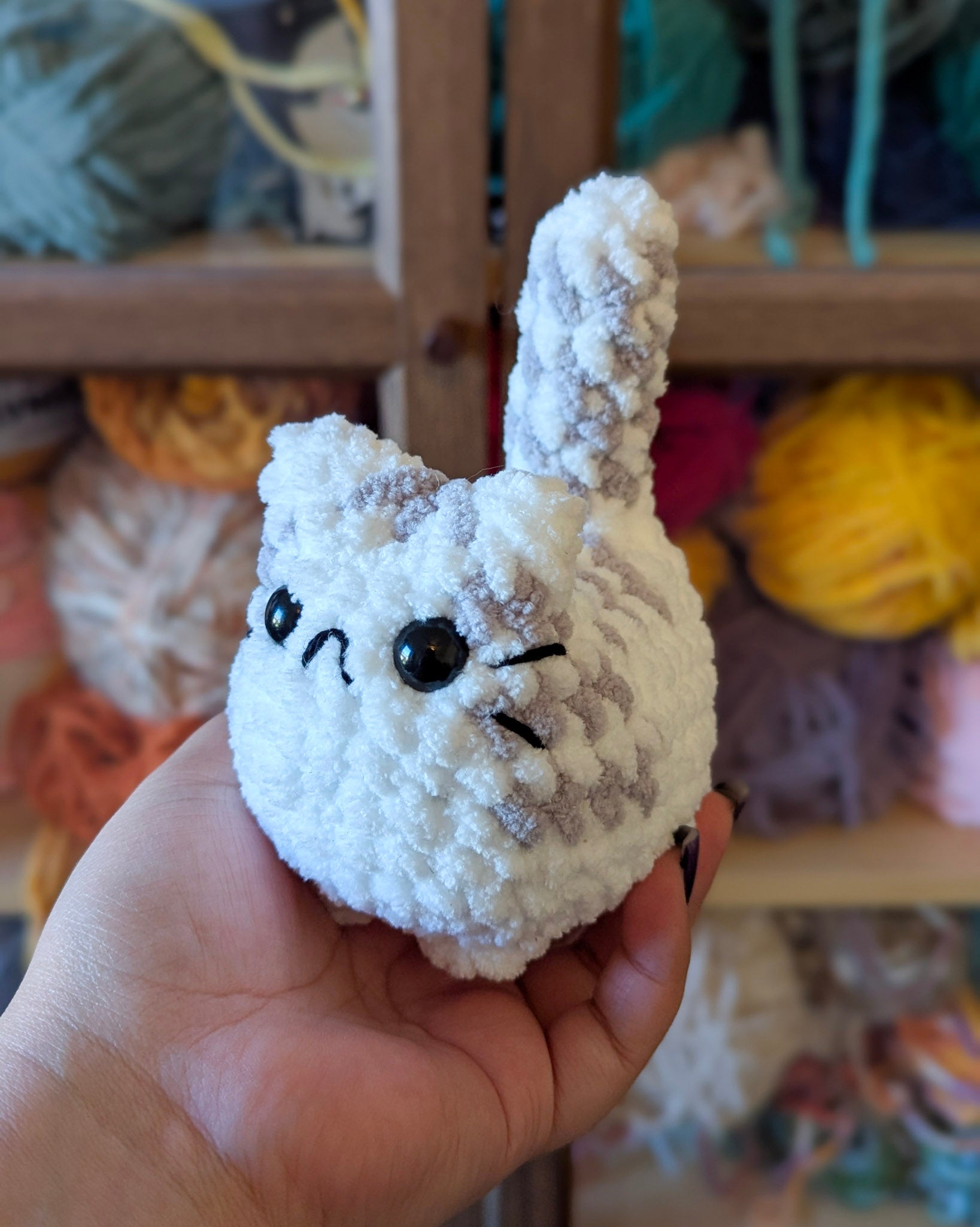 Chubby Tabby Loaf Cat Plushie - 99% Coffee