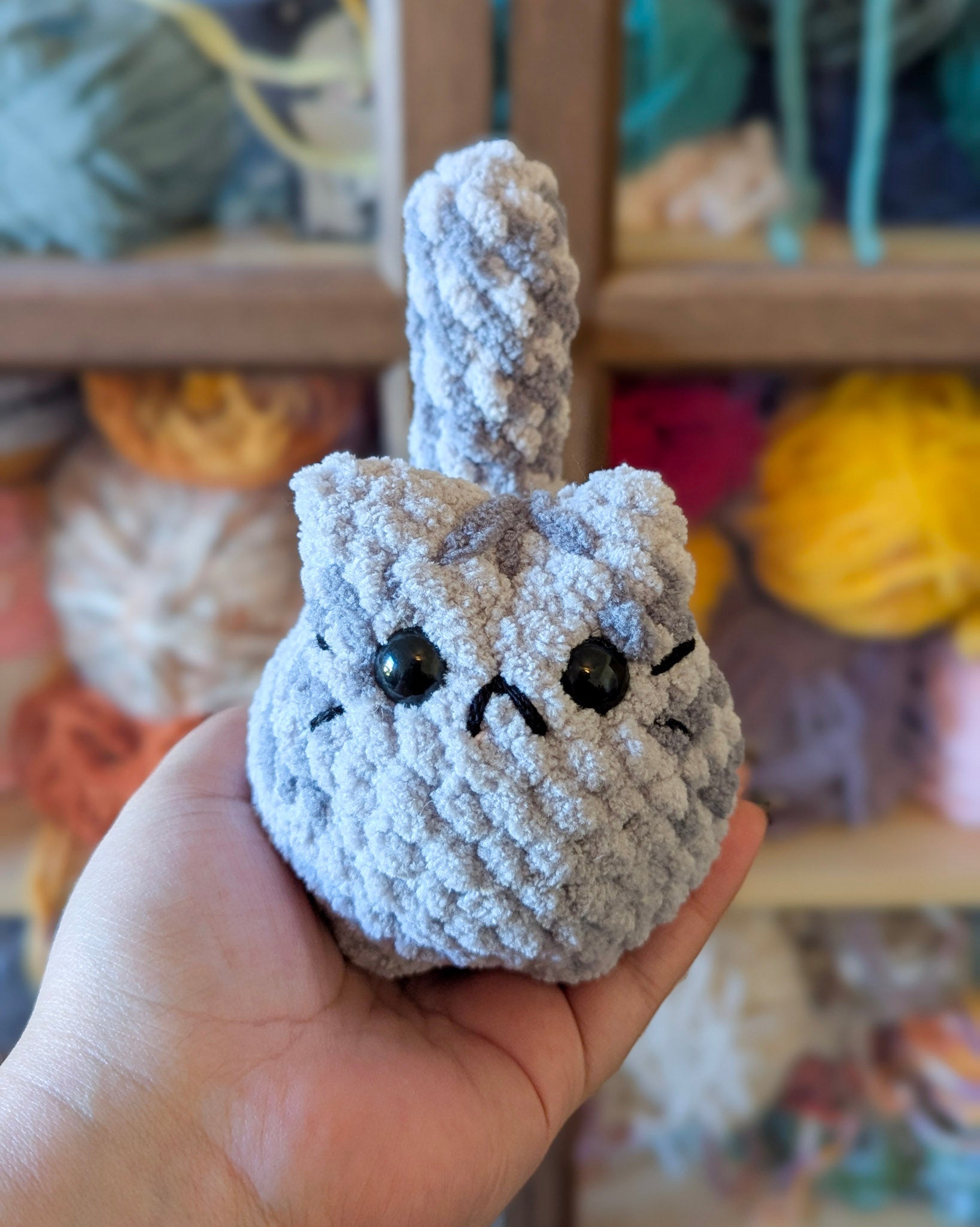 Chubby Tabby Loaf Cat Plushie - 99% Coffee