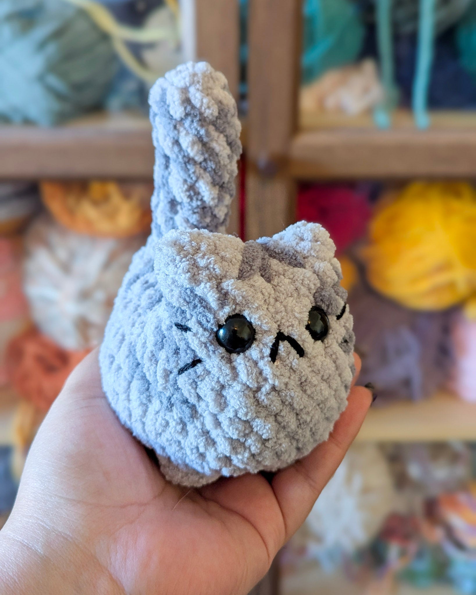 Chubby Tabby Loaf Cat Plushie - 99% Coffee
