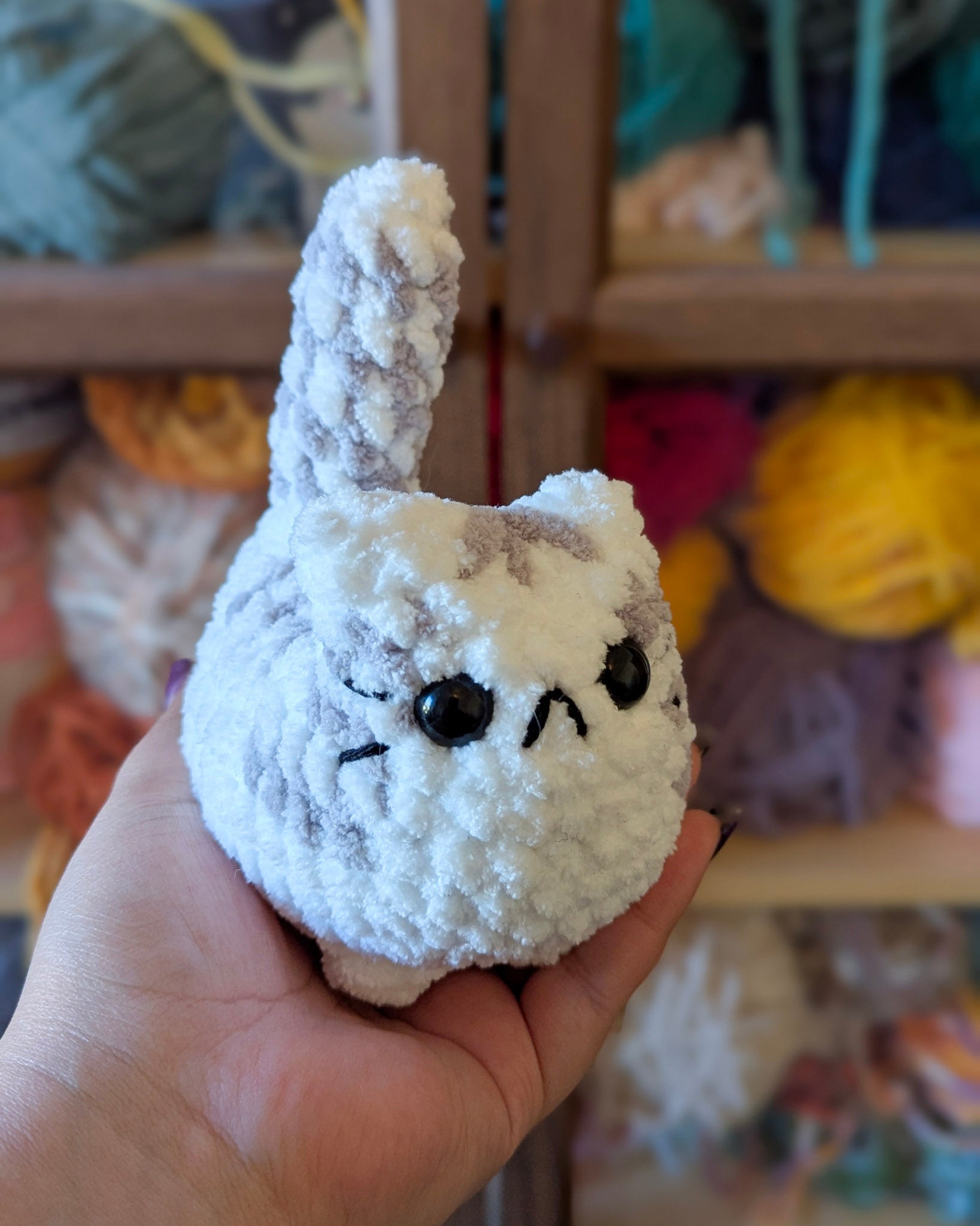 Chubby Tabby Loaf Cat Plushie - 99% Coffee