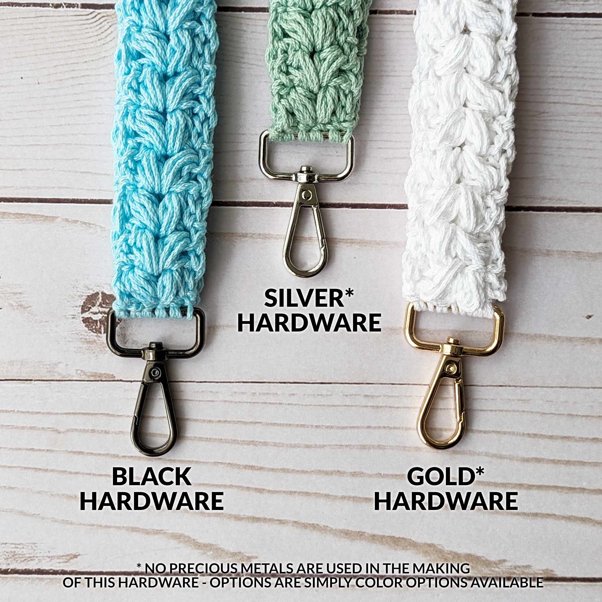 Keychain Hardware - Handmade Keychain Wristlet - 99% Coffee