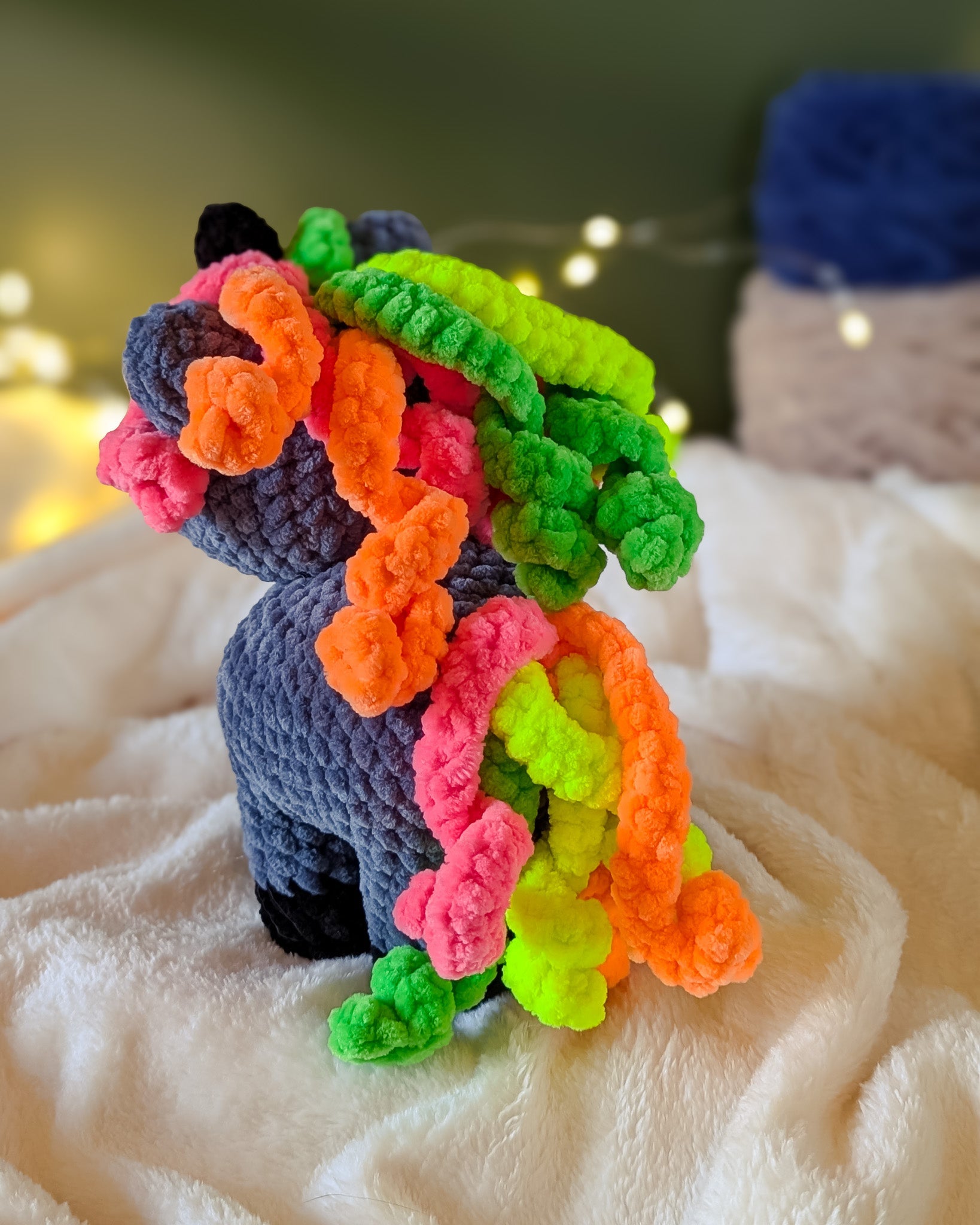 Neon Unicorn Plushie - 99% Coffee