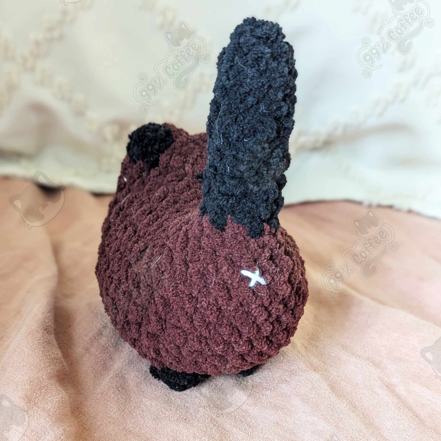 Customizable Loaf Cat Plushie, Siamese