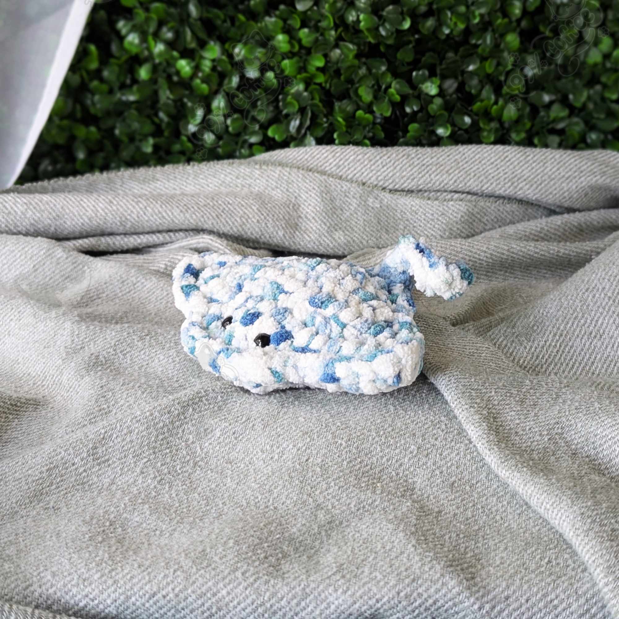 Manta Ray Plushie - Cute Handmade Sting Ray Stuffed Animal - 99% Coffee - #color_Red