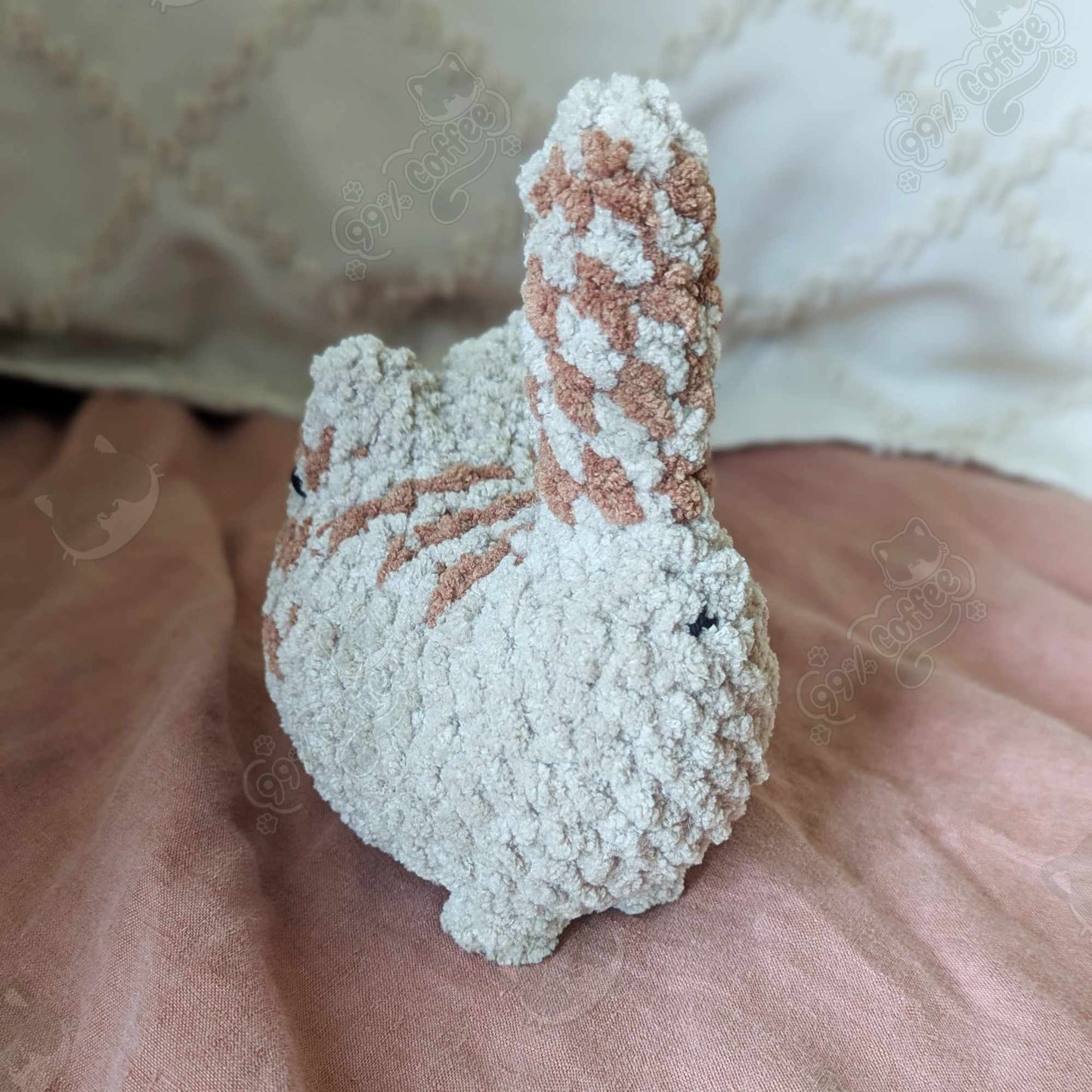 Customizable Loaf Cat Plushie, Tabby