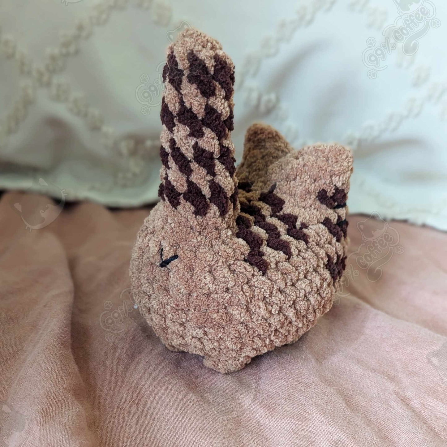 Customizable Loaf Cat Plushie, Tabby