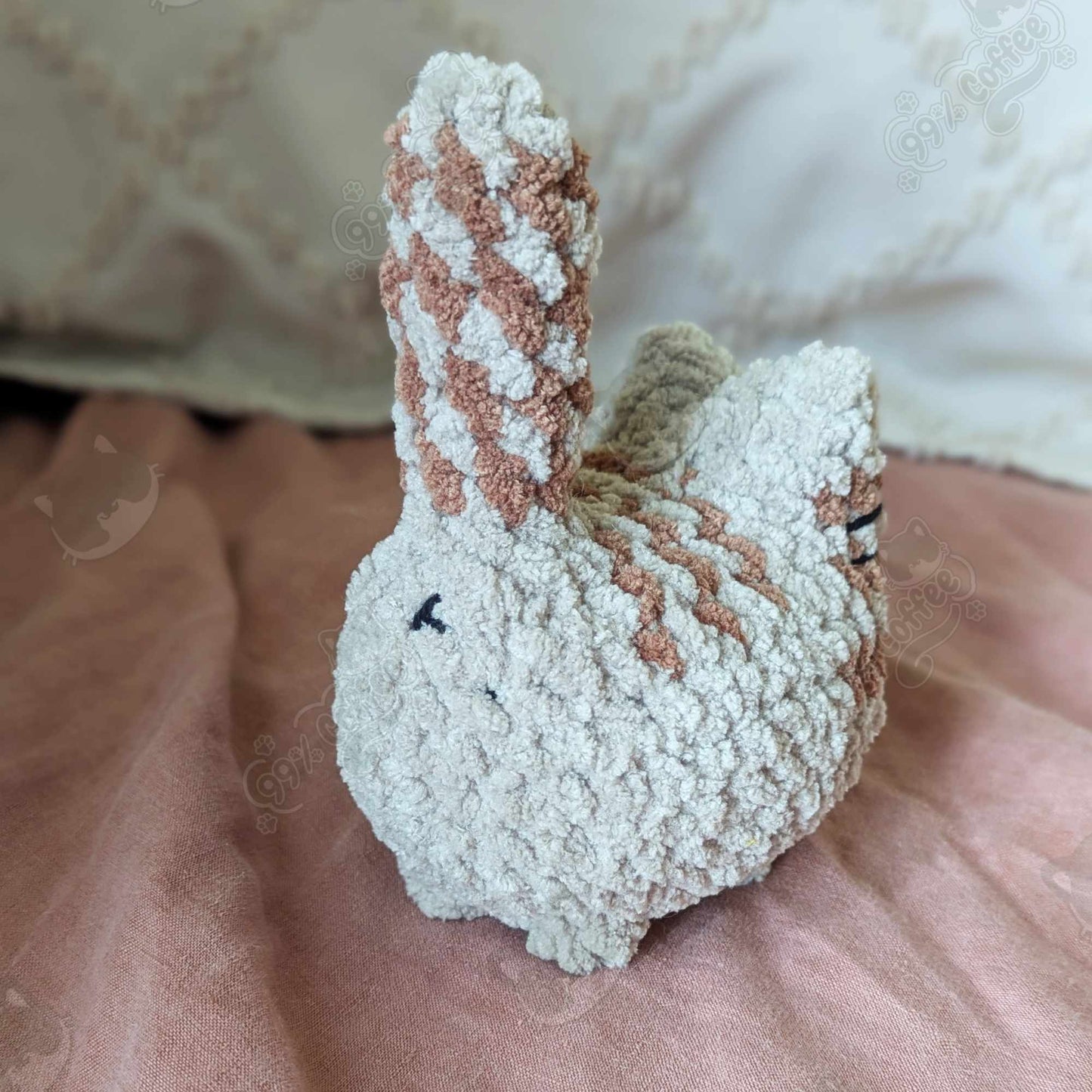 Customizable Loaf Cat Plushie, Tabby