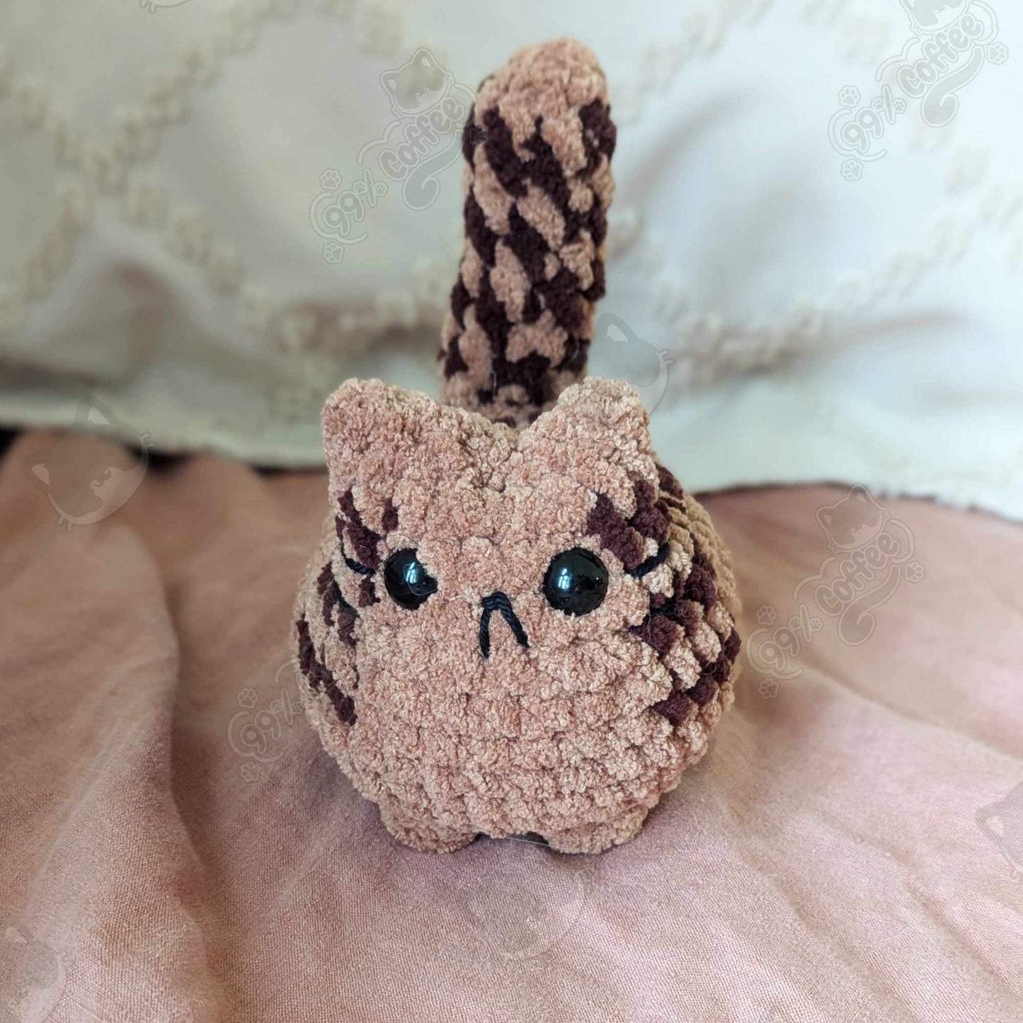 Customizable Loaf Cat Plushie, Tabby