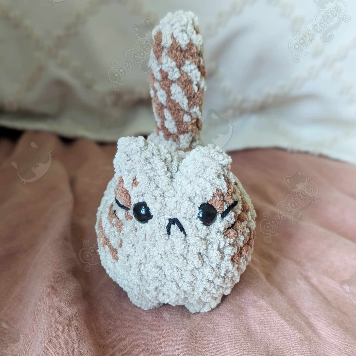 Customizable Loaf Cat Plushie, Tabby
