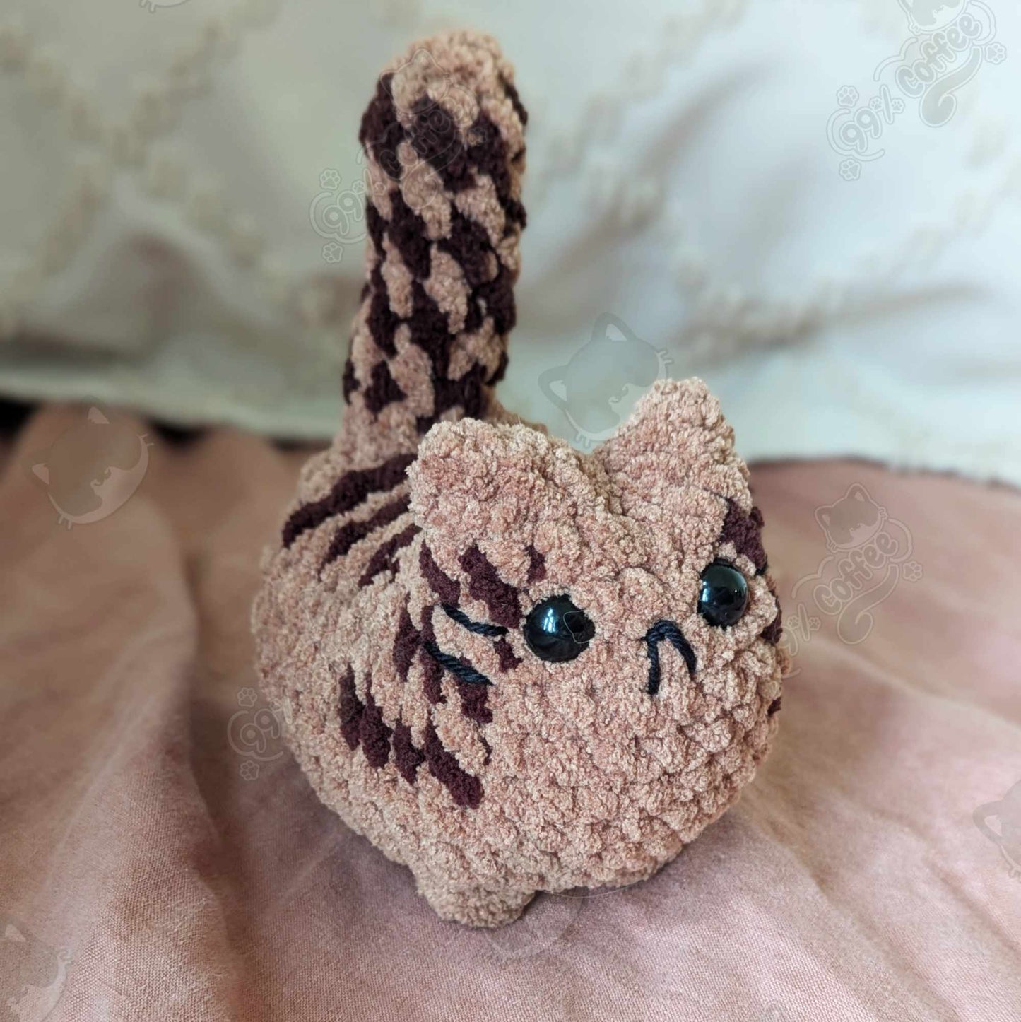 Customizable Loaf Cat Plushie, Tabby