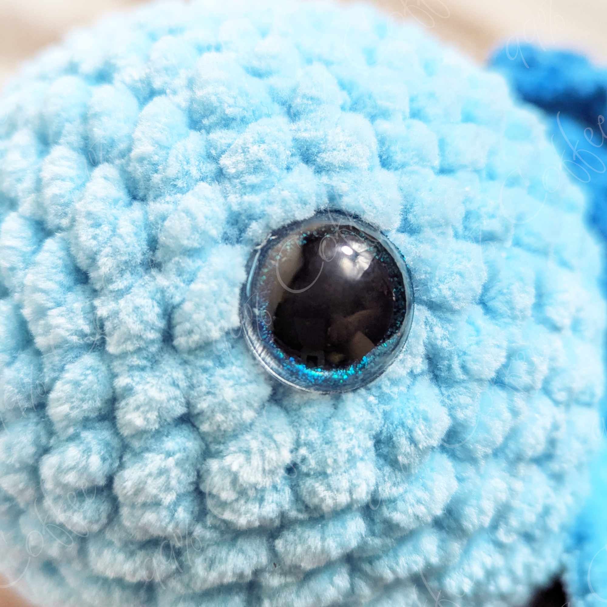 Blueberry Turtle Plushie - Cute Handmade Fruit Turtle Stuffed Animal - 99% Coffee - #color_blueberry