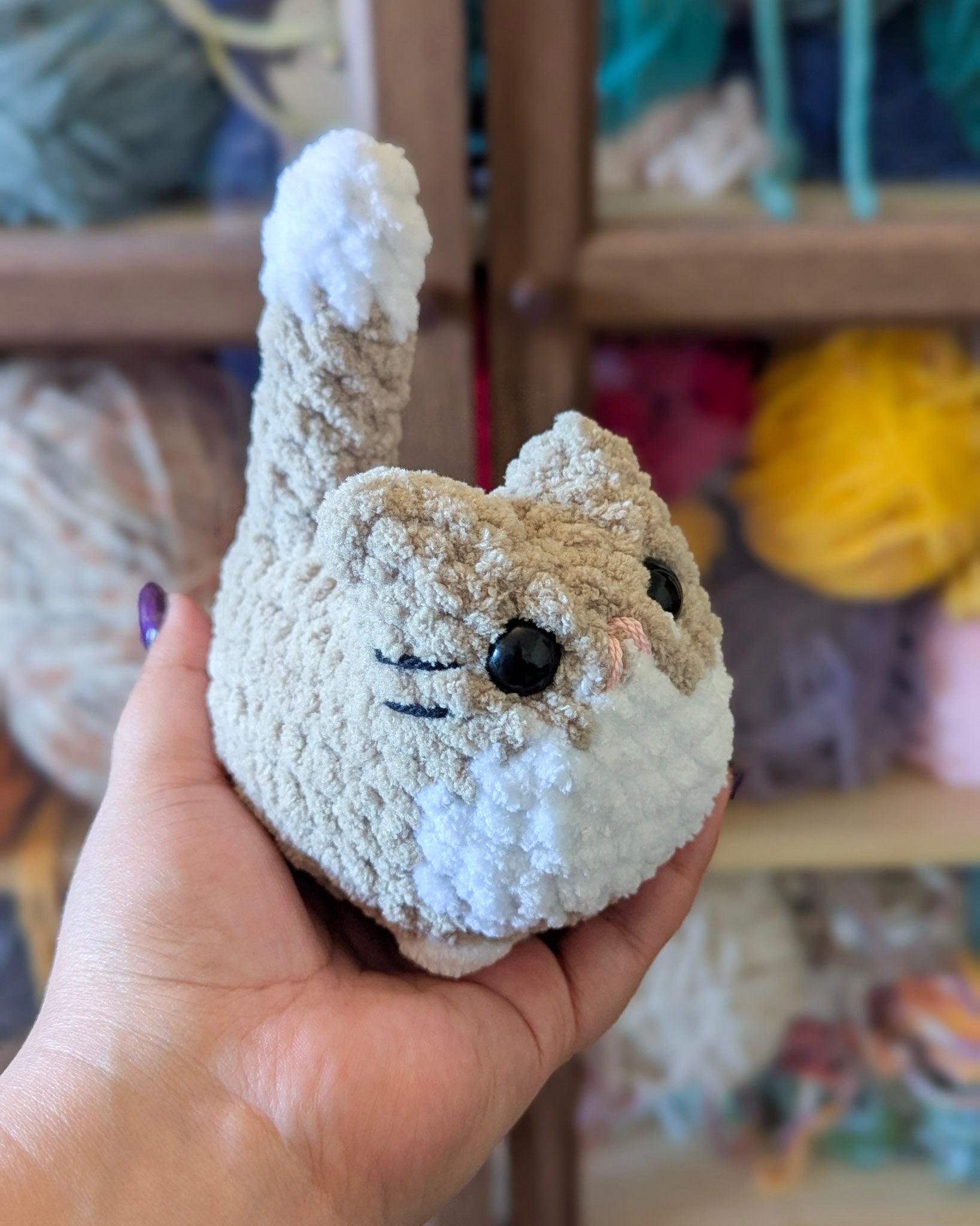 Tuxedo Loaf Cat Plushie - 99% Coffee