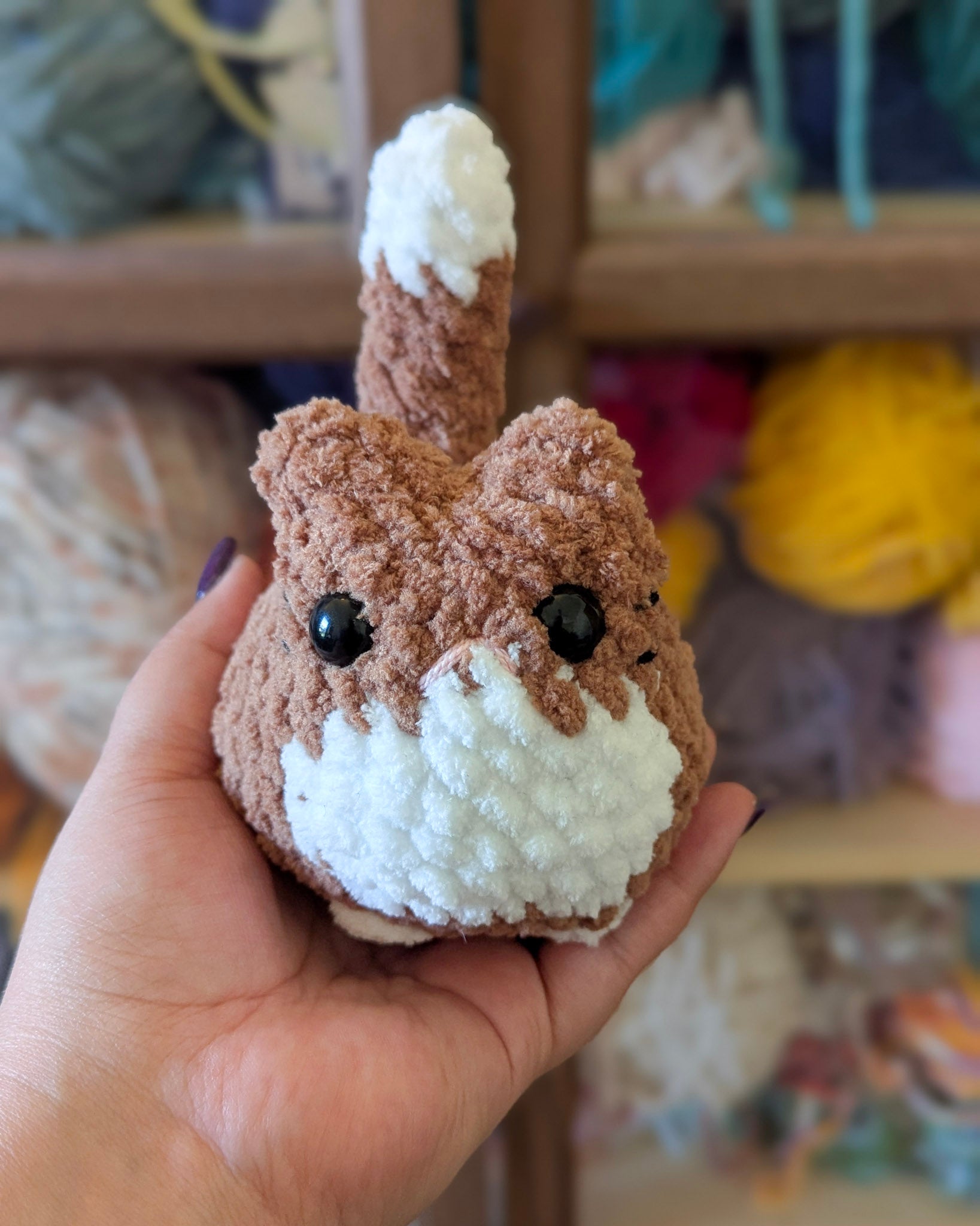 Tuxedo Loaf Cat Plushie - 99% Coffee