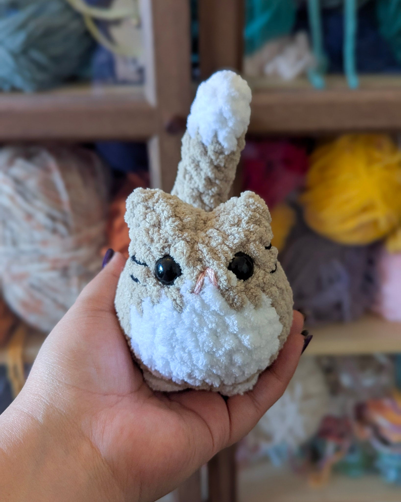 Tuxedo Loaf Cat Plushie - 99% Coffee