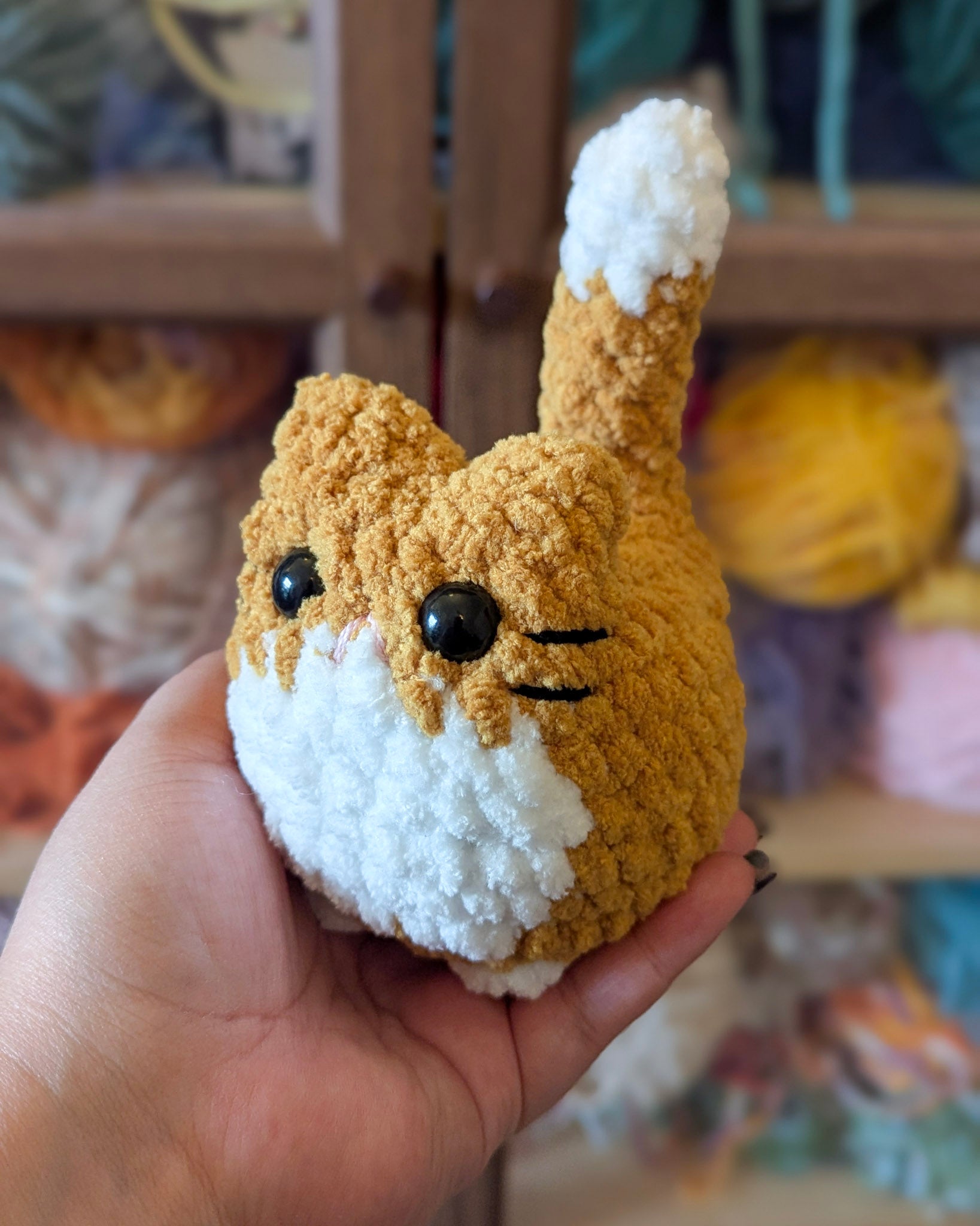 Tuxedo Loaf Cat Plushie - 99% Coffee