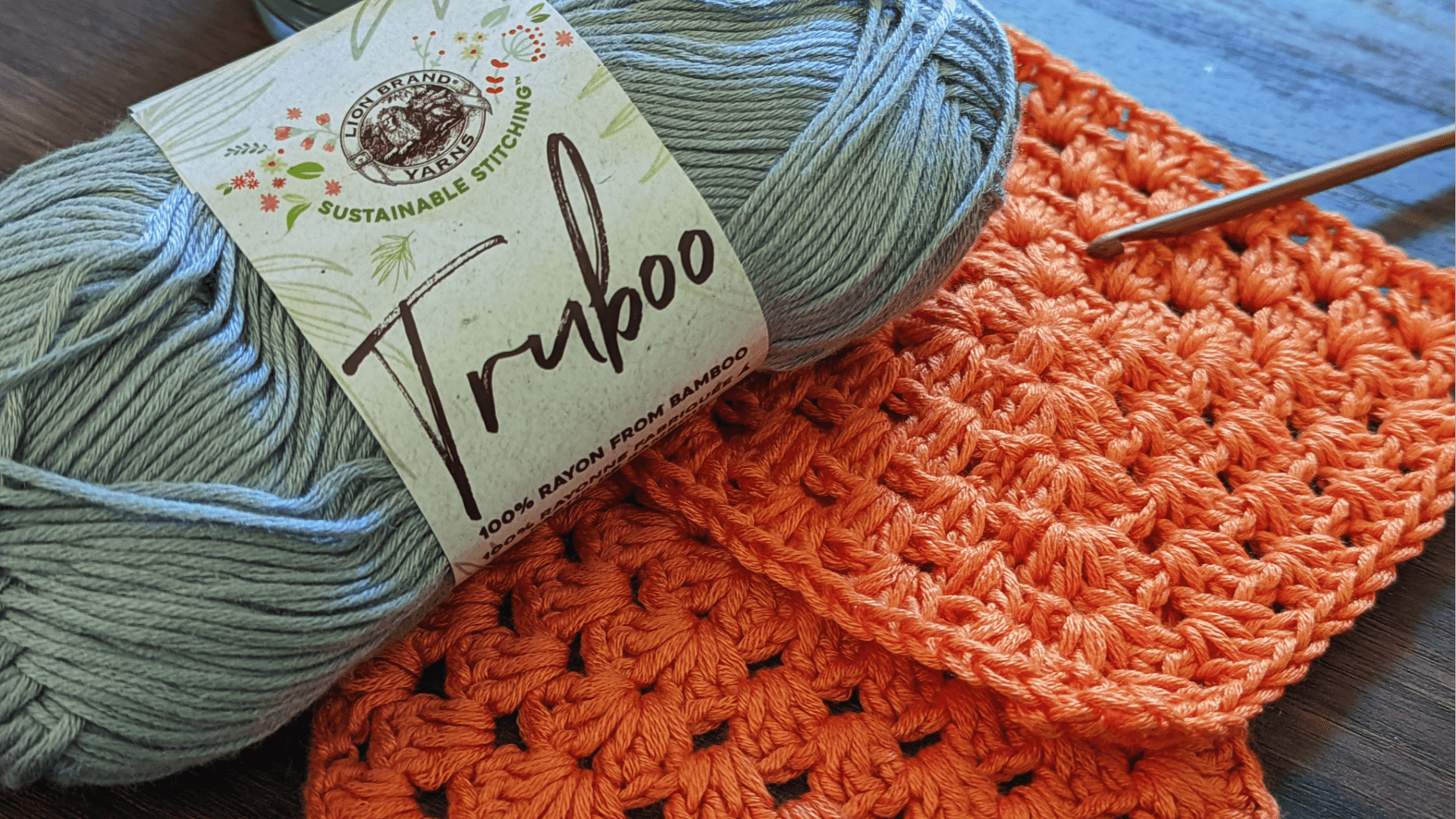 Lion Brand Truboo - Your Summer Yarn Boo? - 99% Coffee