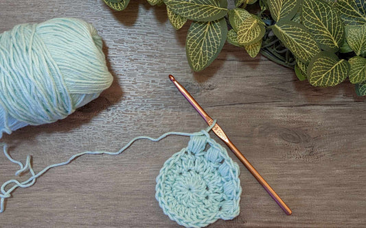 How to Crochet the Puff Stitch in the Round