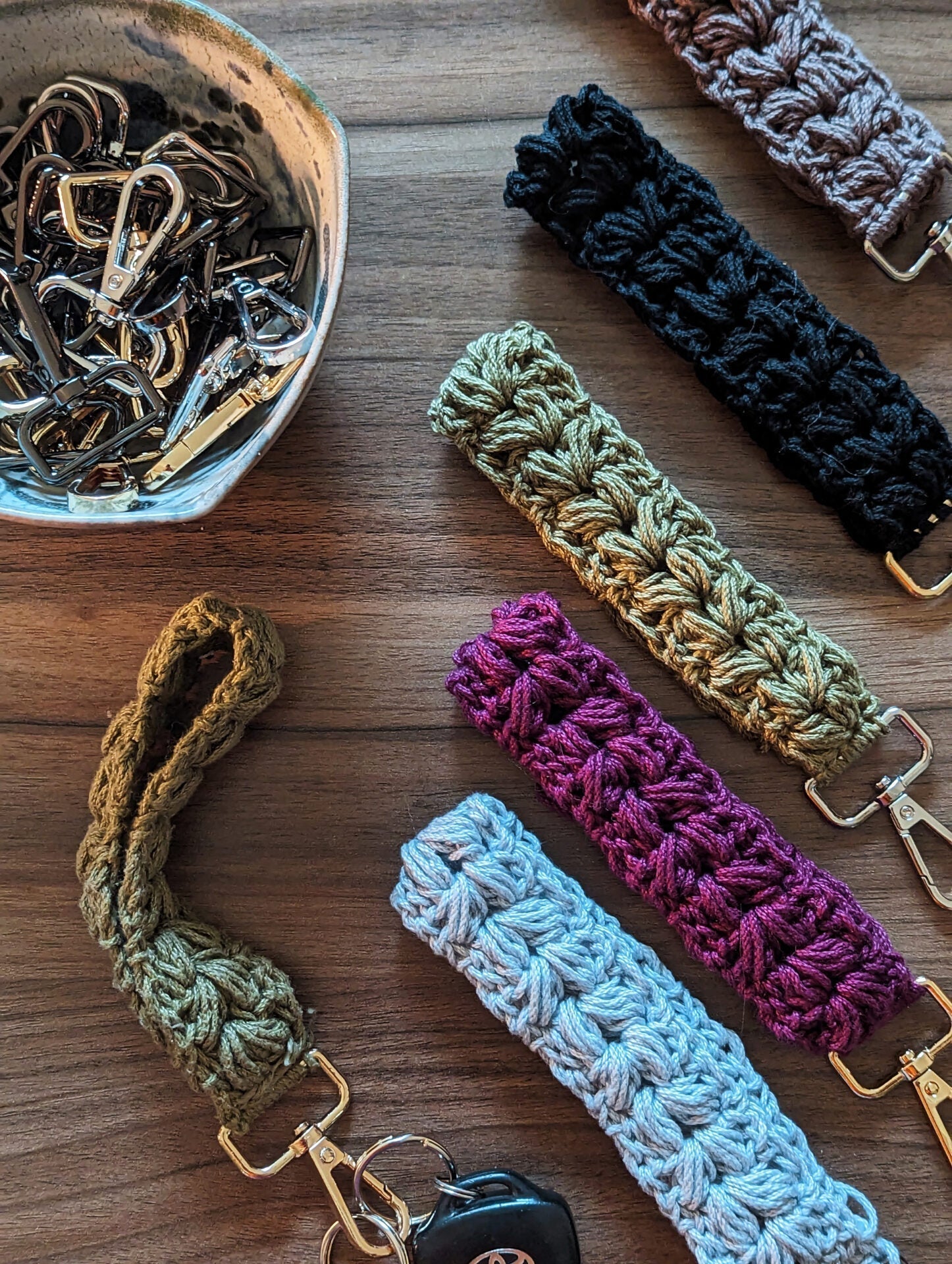 Key Ring Patterns Free Lavender Fields Keychain - Free Key Ring Crochet Pattern || 99% Coffee
