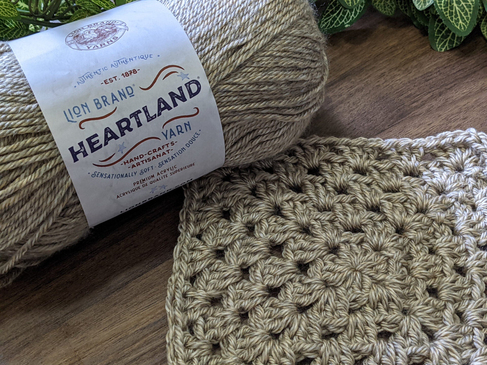 Lion Brand Heartland Yarn - A Review of Lion Brand's Acrylic Yarn - 99% Coffee