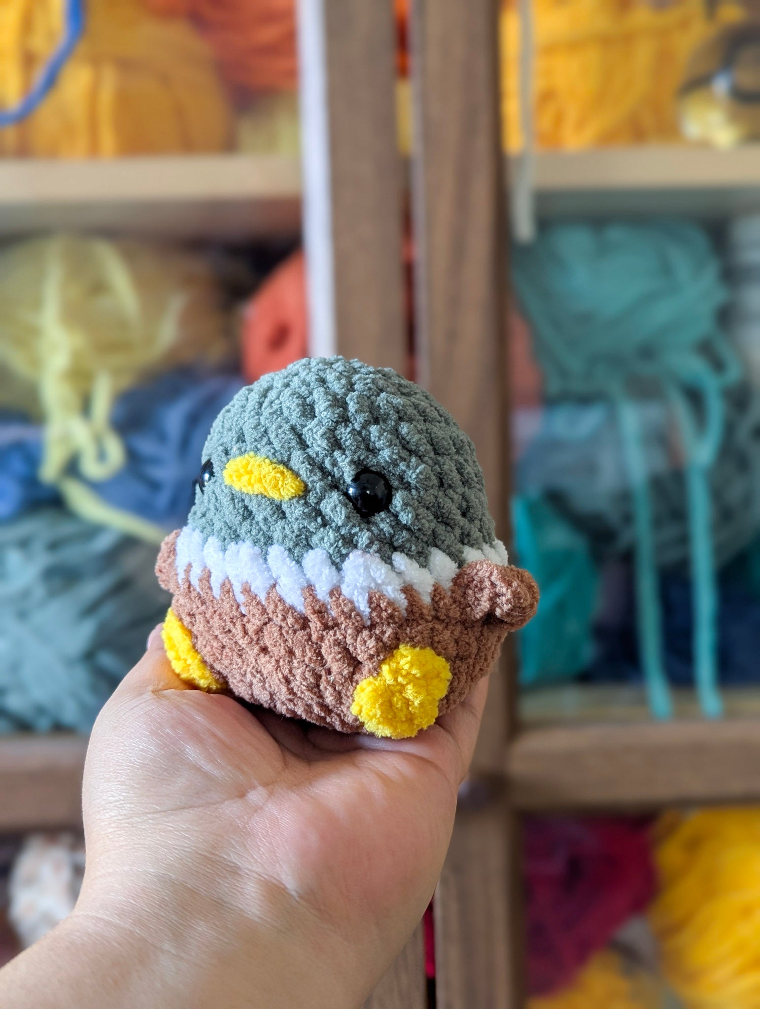 Chubby Mallard Duck Stuffed Animal