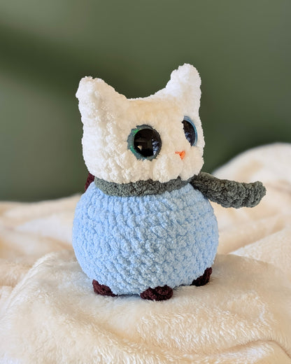 Snow Cat Plushie