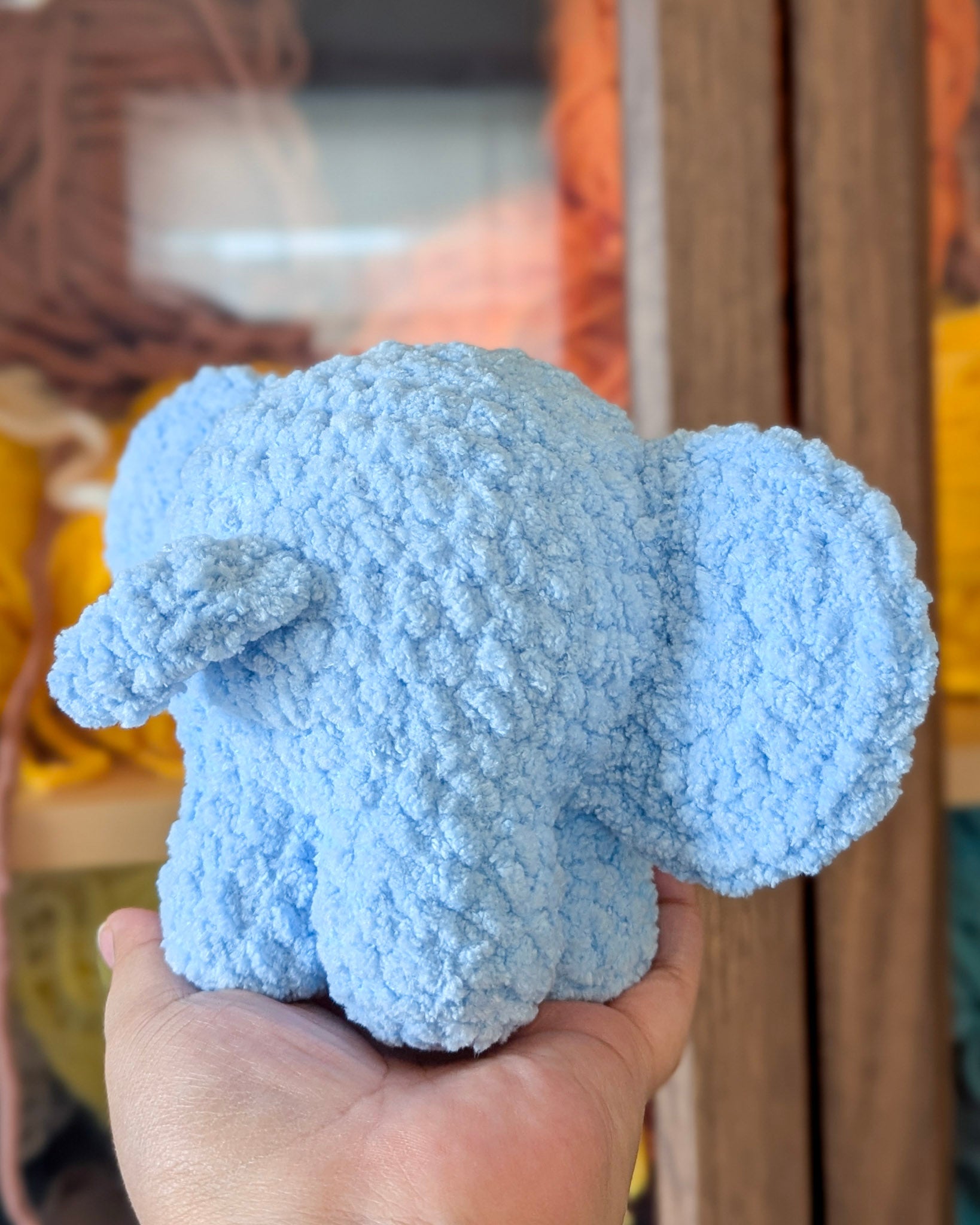 Baby Elephant Stuffed Animal - 99% Coffee