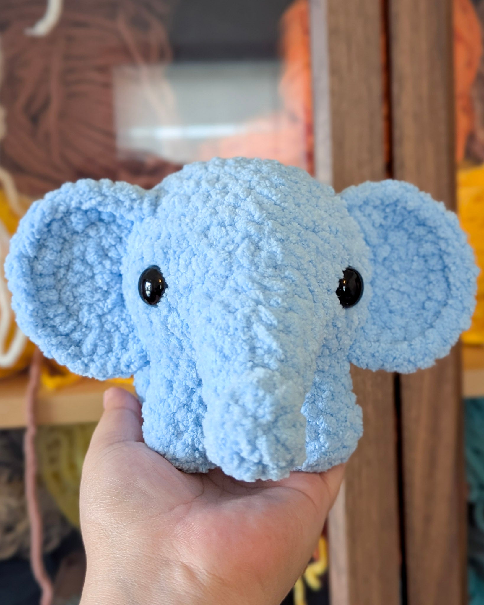 Baby Elephant Stuffed Animal - 99% Coffee