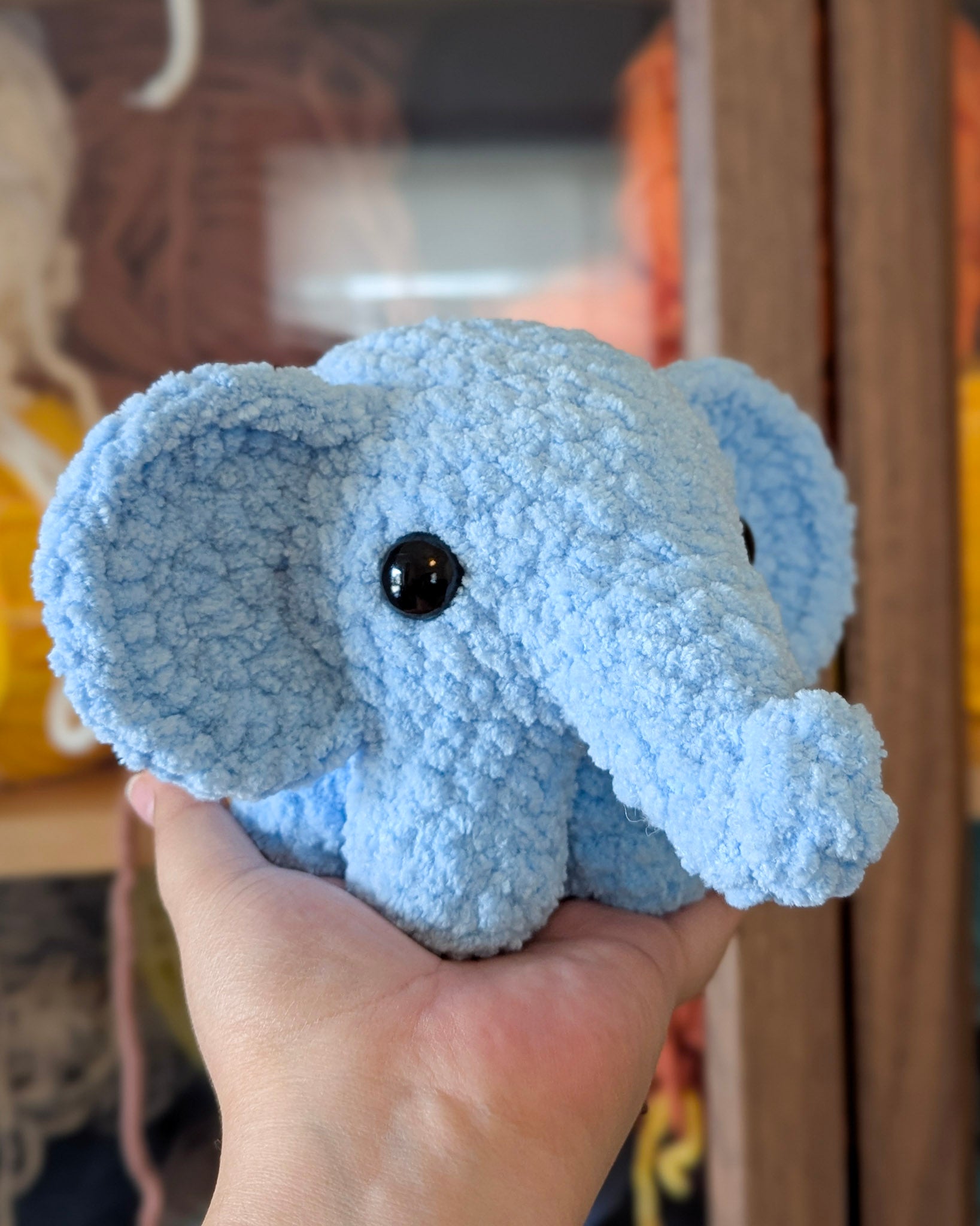 Baby Elephant Stuffed Animal - 99% Coffee