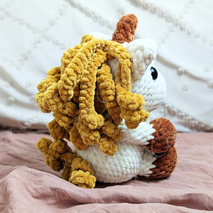 Unicorn Stuffed Animal, Sunflower