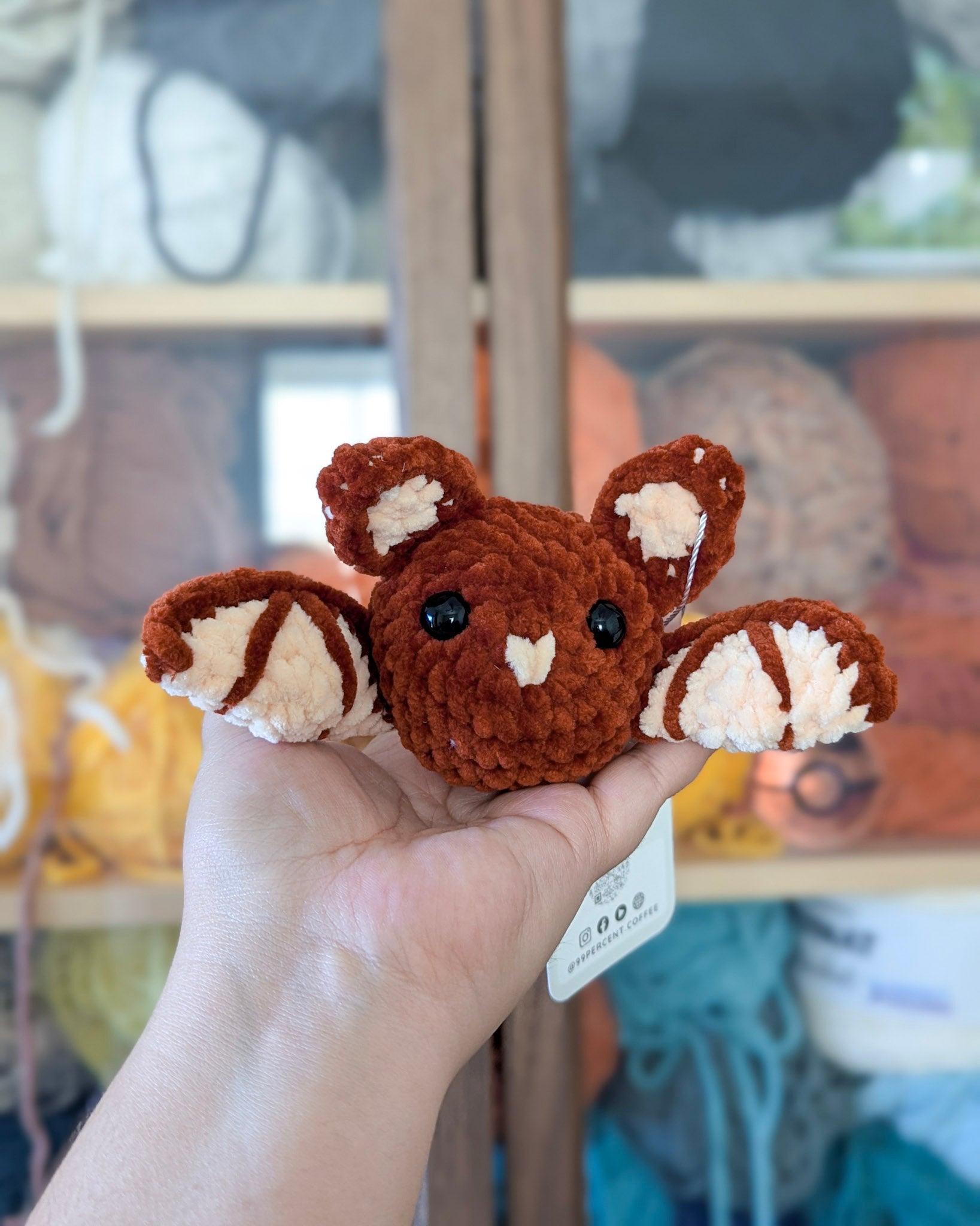 Bat Stuffed Animal - 99% Coffee