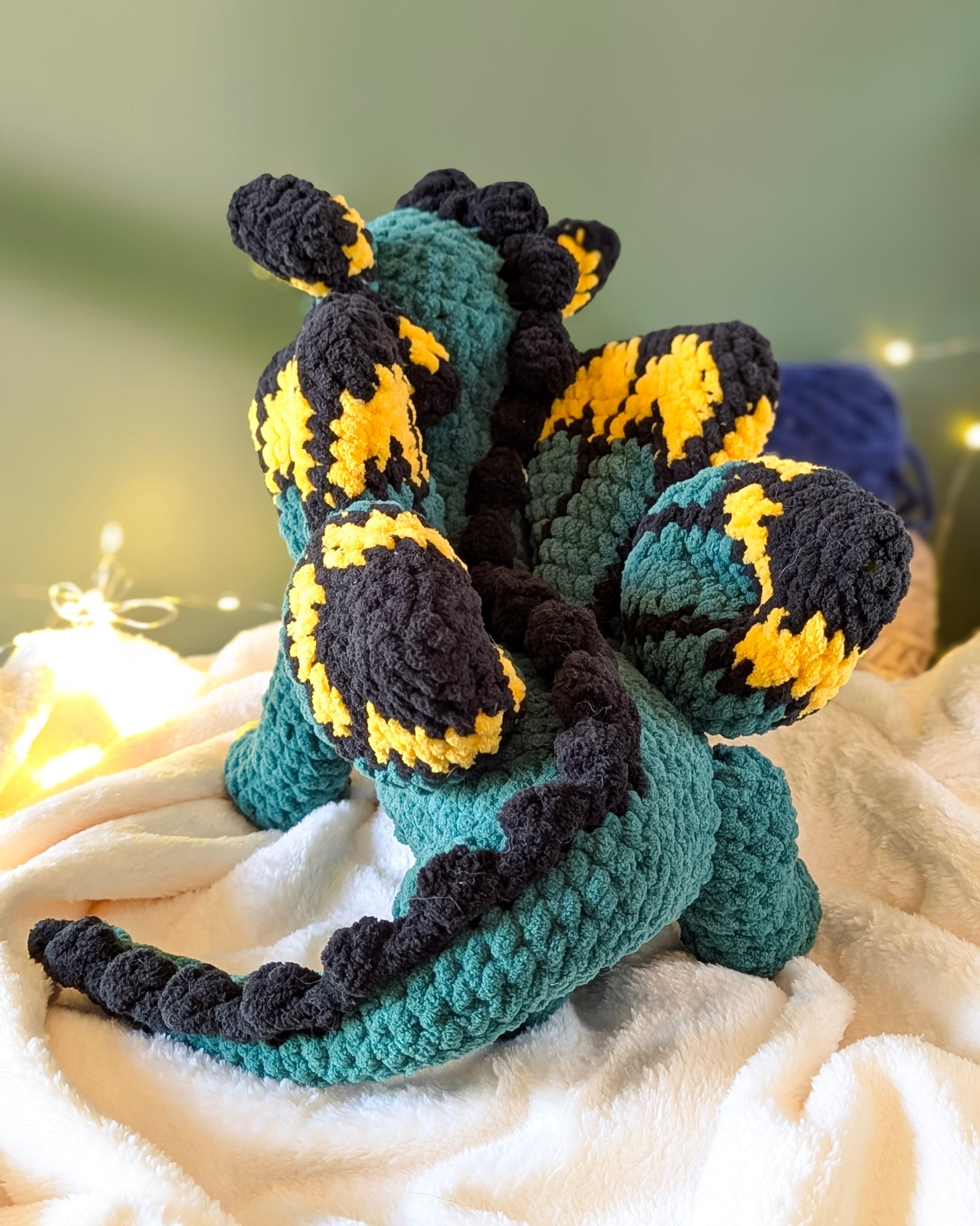 Butterfly Dragon Plushie - 99% Coffee