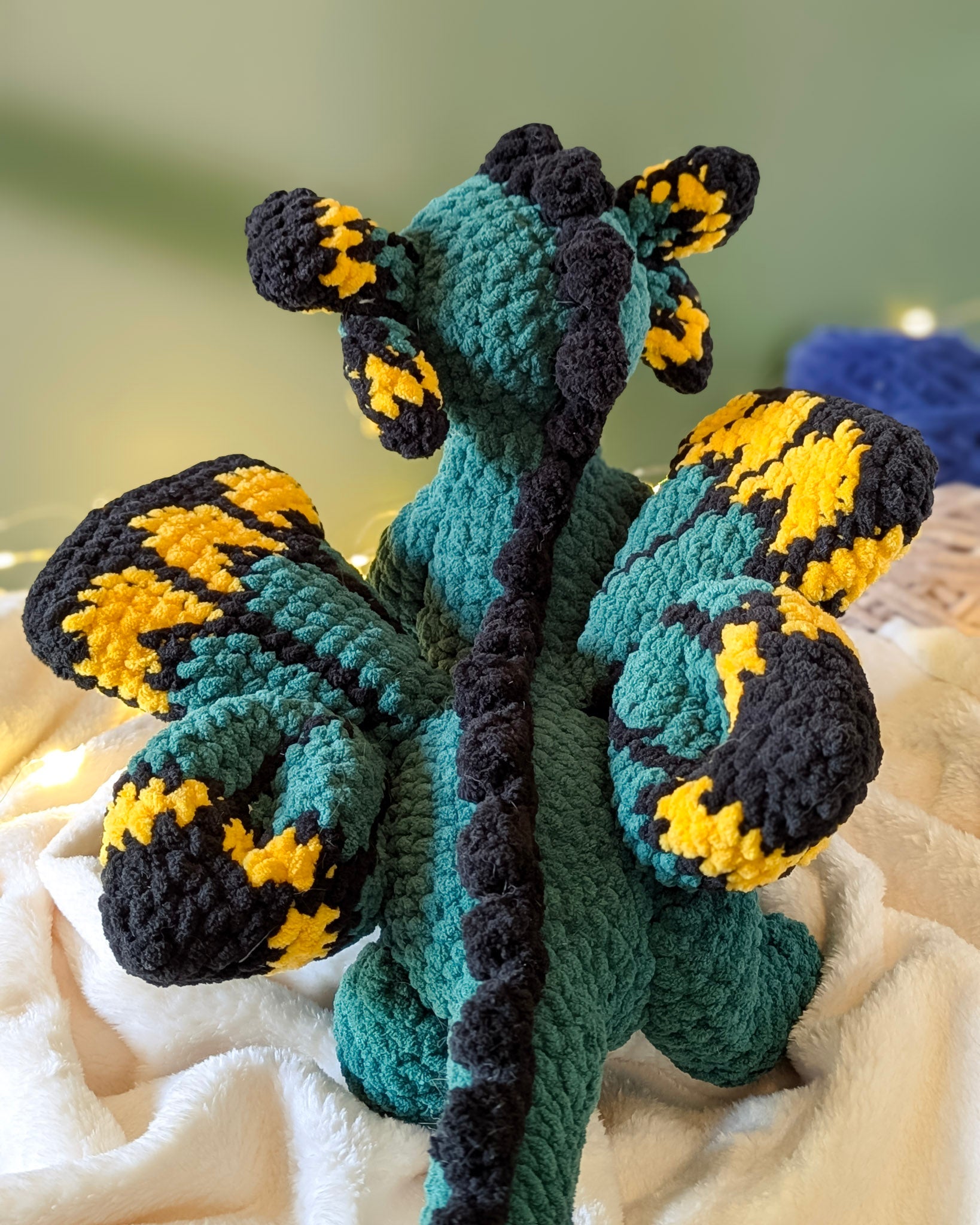 Butterfly Dragon Plushie - 99% Coffee