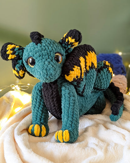 Butterfly Dragon Plushie - 99% Coffee