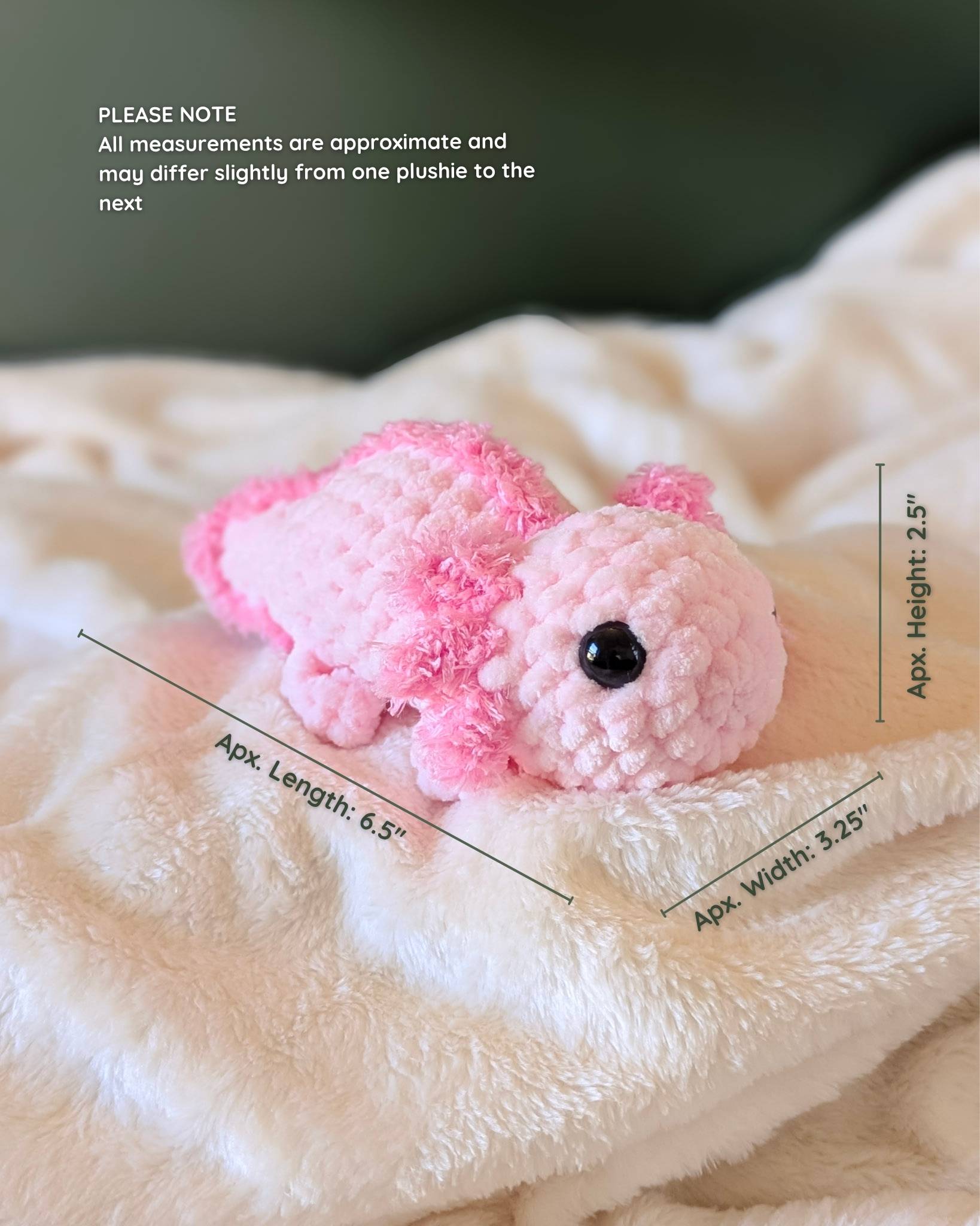 Chubby Axolotl Plushie - 99% Coffee 