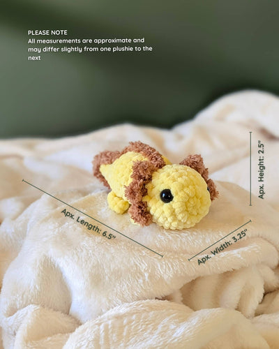 Chubby Axolotl Plushie - 99% Coffee 
