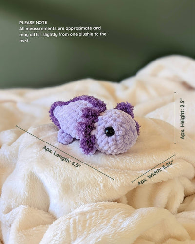 Chubby Axolotl Plushie - 99% Coffee 
